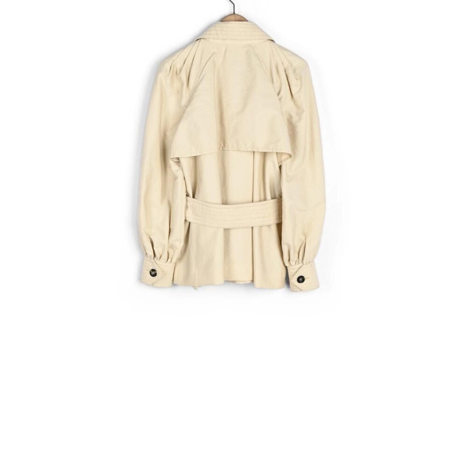 Other ba&sh Carl Trench Coat Ecru Size 2 Size M / US 6-8 / IT 42-44 - 6 Thumbnail