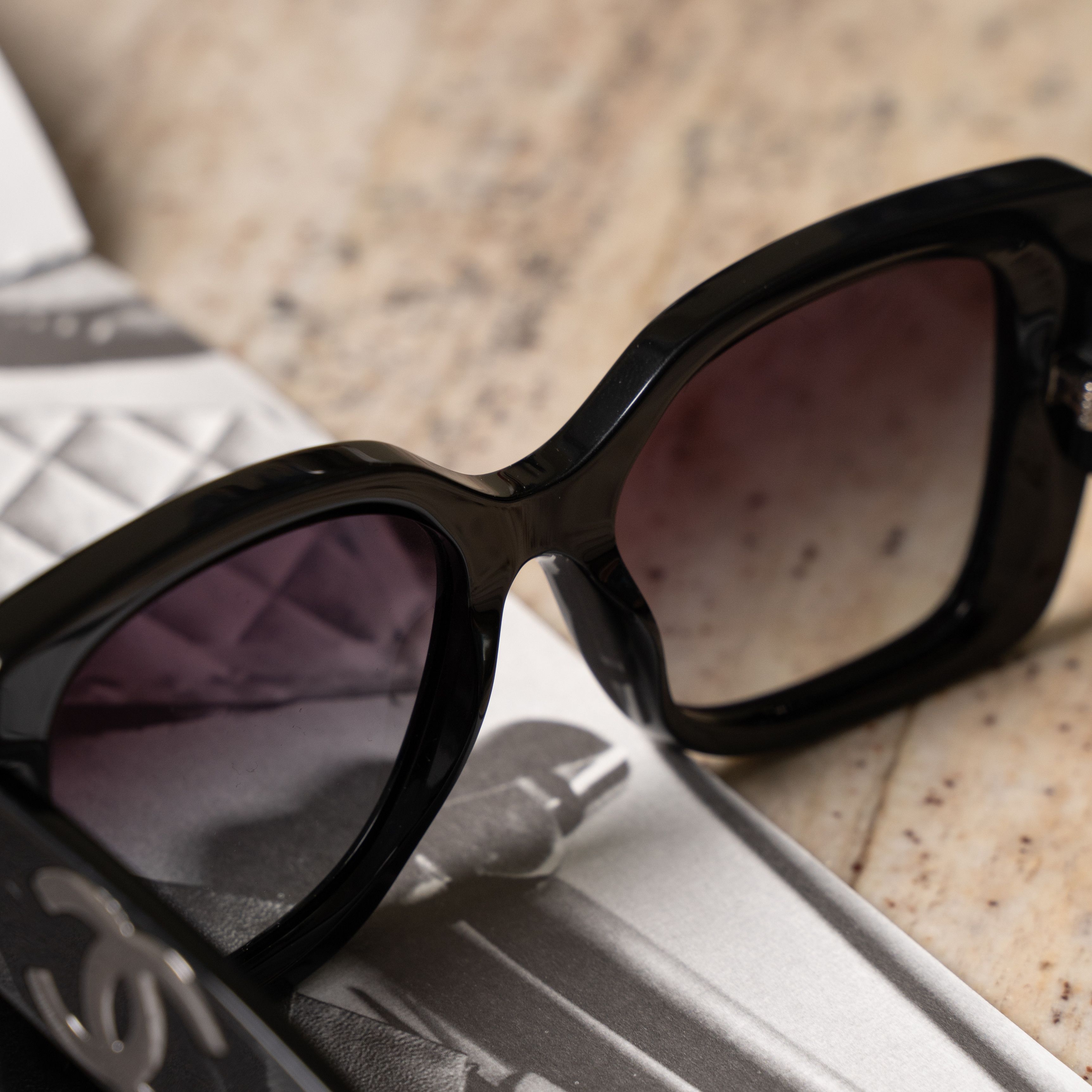Chanel CHANEL 0CH5494 1047S6 Sunglasses BLACK Size ONE SIZE - 4 Thumbnail