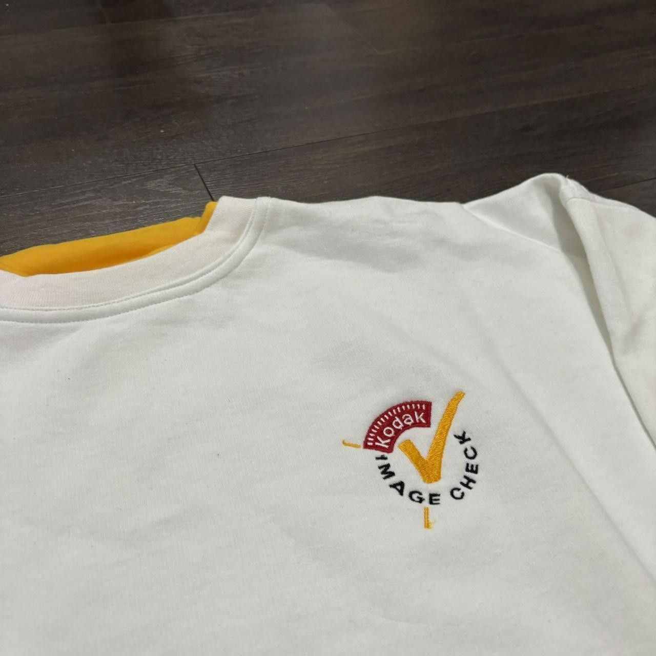 Kodak Vintage Kodak Photo Check Crewneck Sweatshirt 90s XL Size US XL / EU 56 / 4 - 1 Thumbnail