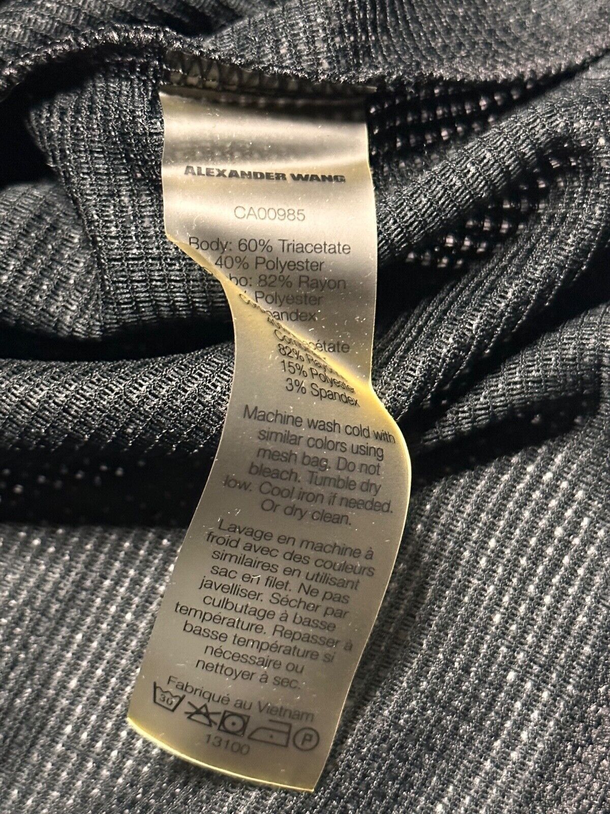 Alexander Wang Alexander Wang men's t-shirt Size US S / EU 44-46 / 1 - 6 Thumbnail