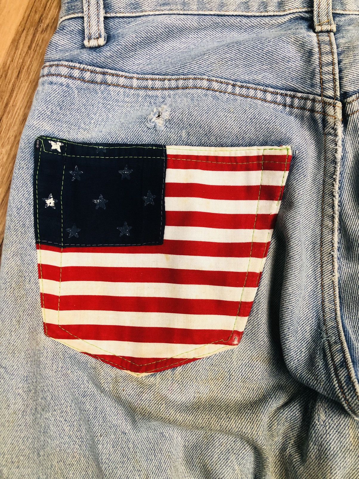 Levi's RARE VINTAGE Levi's 501 Custom Distressed Jeans (40) Size US 30 / EU 46 - 16 Thumbnail