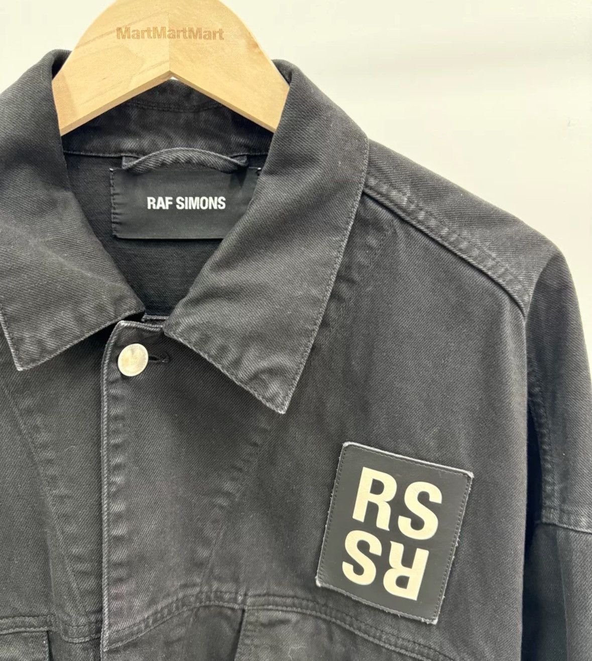 Raf Simons RAF SIMONS slogan leather tag jacket2412-Nextarrow Size US S / EU 44-46 / 1 - 3 Thumbnail
