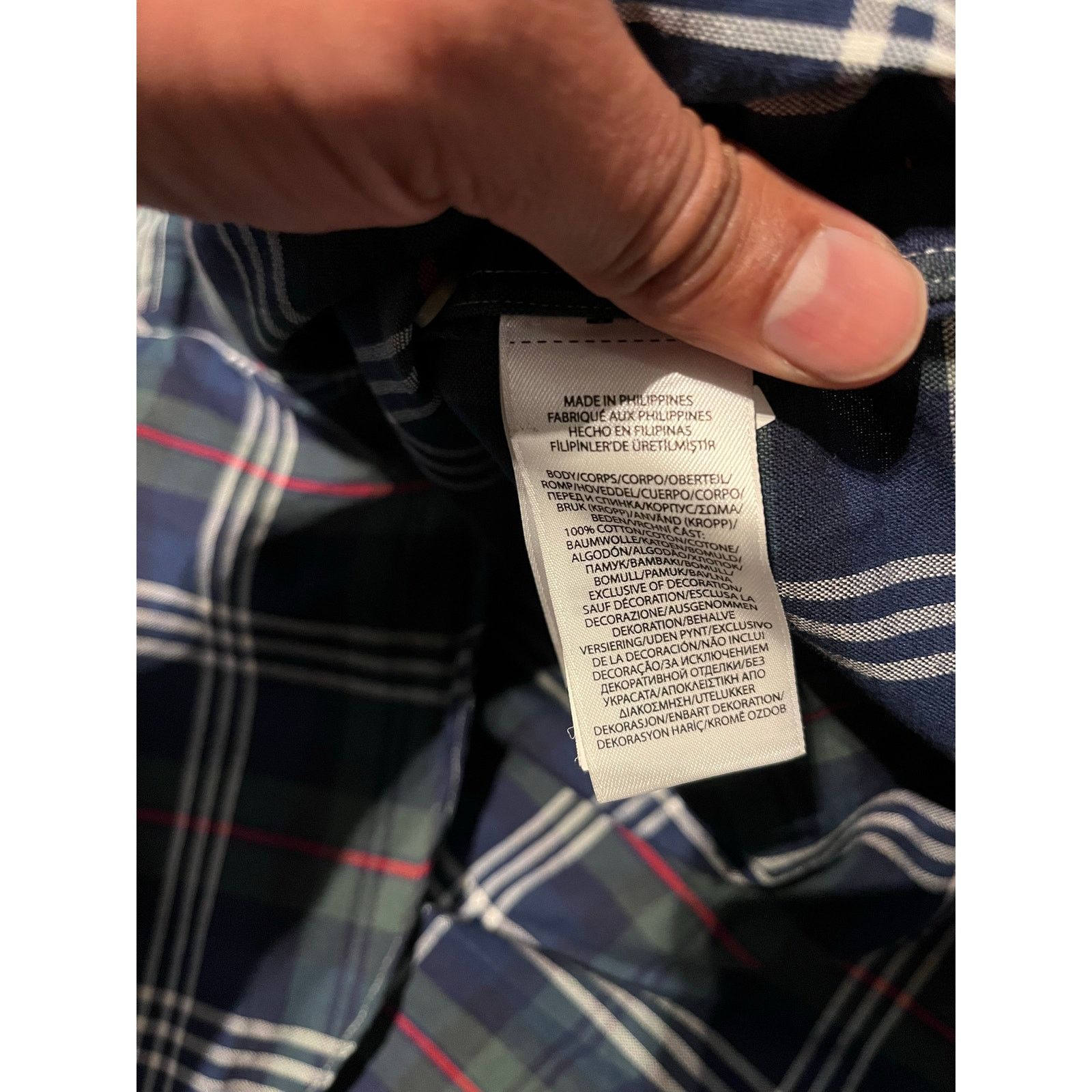 Polo Ralph Lauren Polo Ralph Lauren - Custom Fit Plaid Oxford / multi / 2XL Size US XXL / EU 58 / 5 - 8 Thumbnail