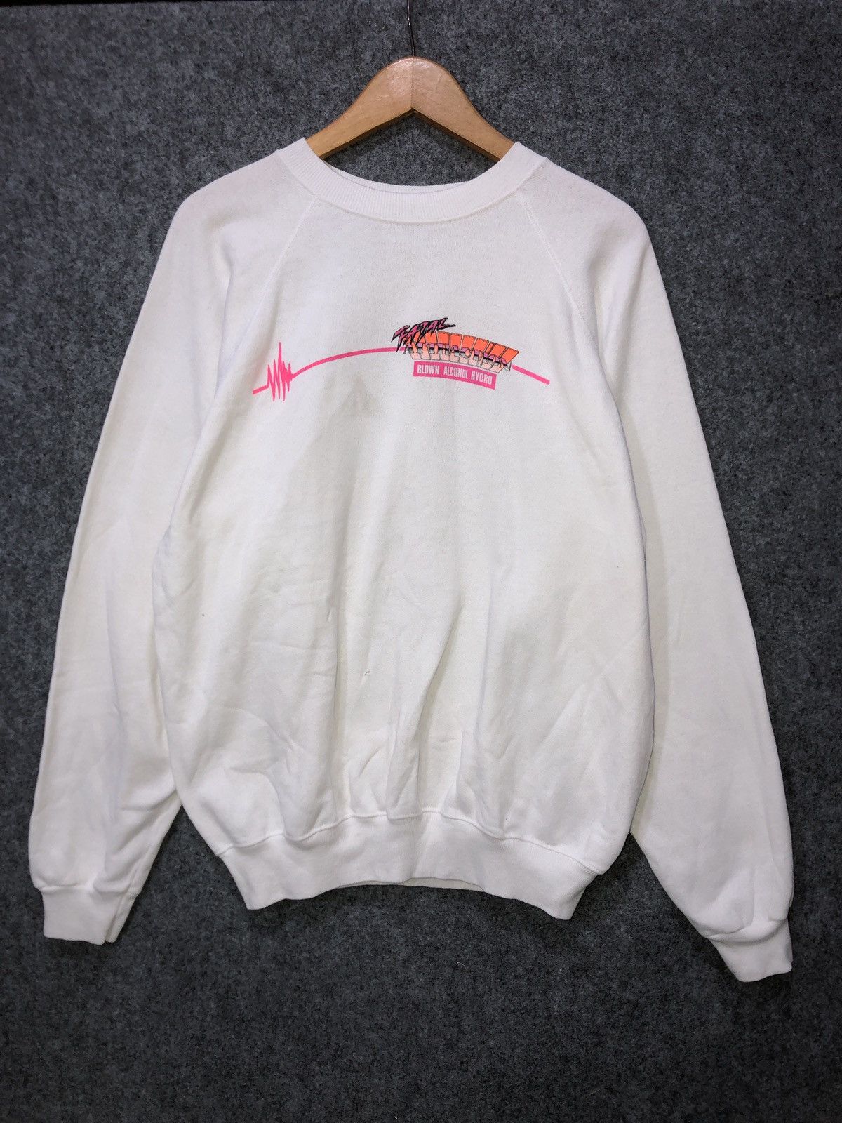 Vintage Vintage Fatal Attraction Race Boat Sweatshirt Size US XL / EU 56 / 4 - 3 Thumbnail
