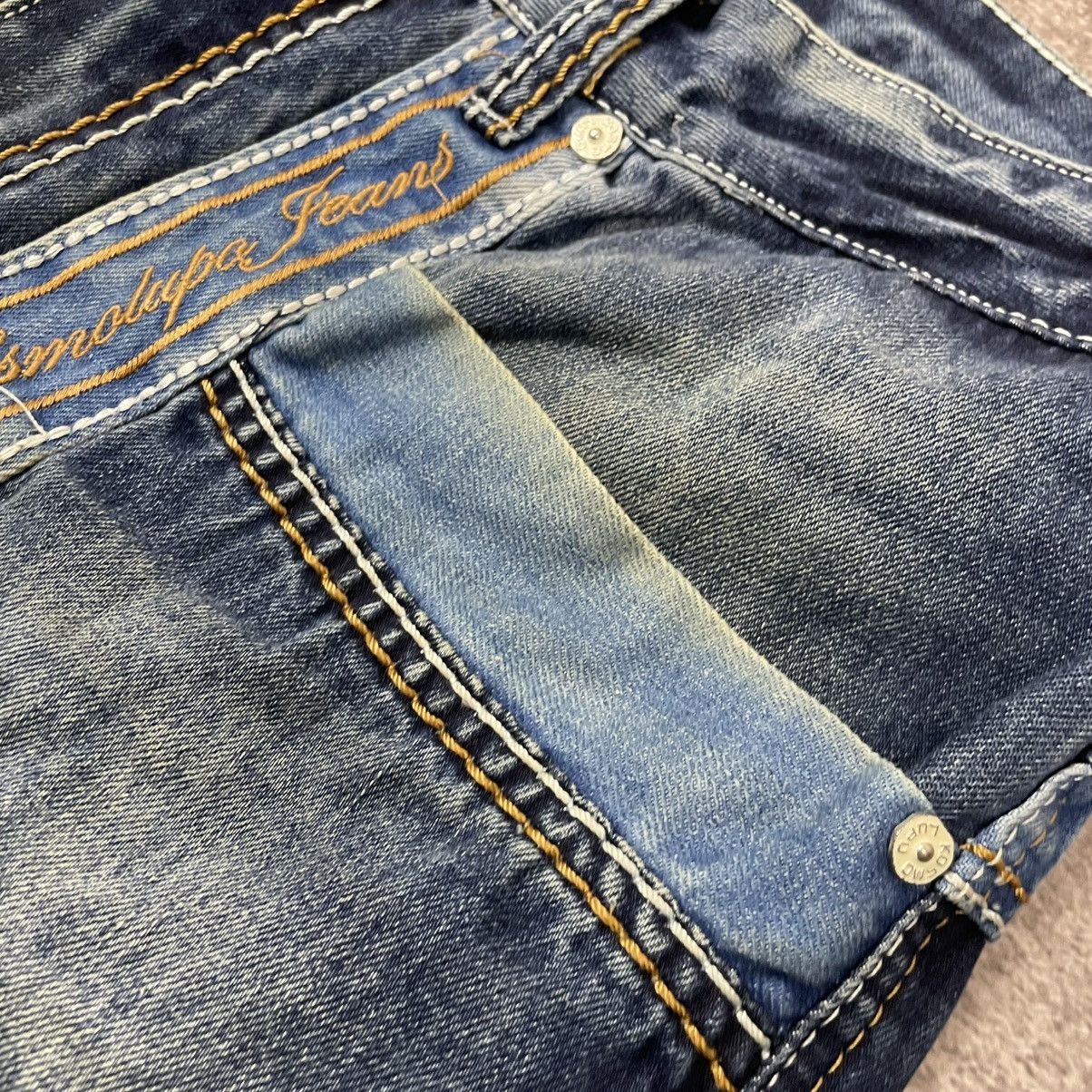 Japanese Brand Kosmo Lupo Multi-Pocket Designer Japanese Jeans Size US 36 / EU 52 - 7 Thumbnail