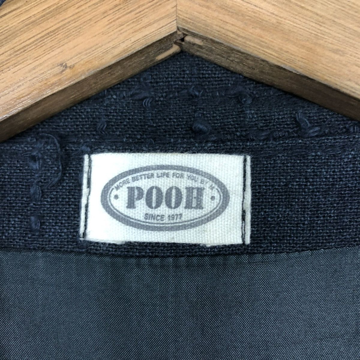 Japanese Brand 🔥RICH BLACK DUCK CANVAS CHORE WORK JACKET POOH ISSEY MIYAKE Size US M / EU 48-50 / 2 - 16 Thumbnail