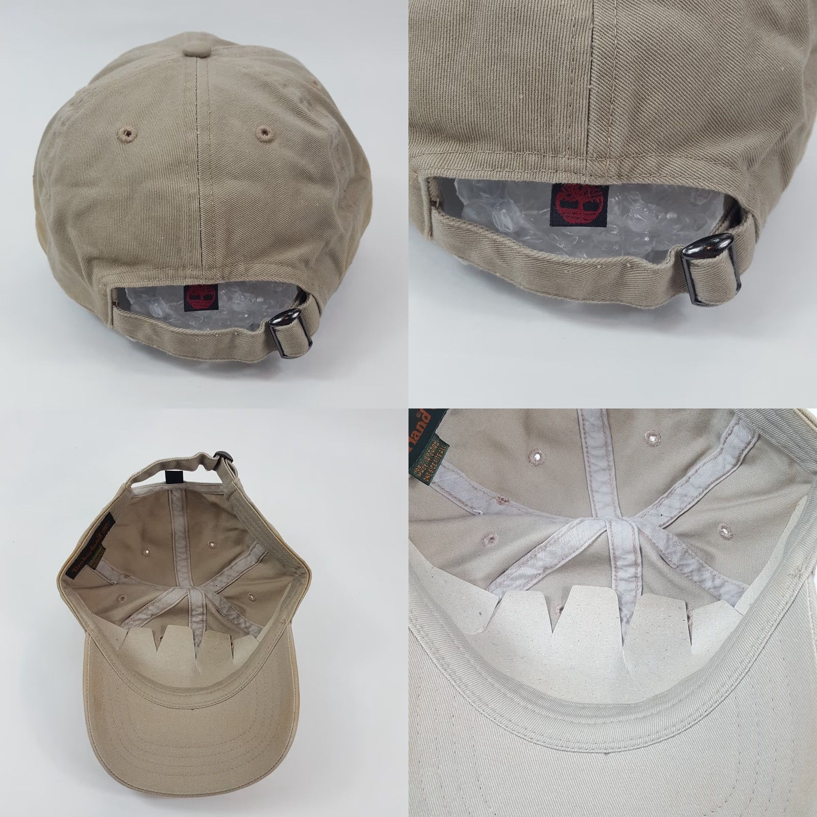 Timberland VINTAGE Timberland Baseball Cap Hat Adult One Size Beige Cotton Canvas Adjustable 90s 2000s New York Outdoor Gear USA Baseball Mens Size ONE SIZE - 8 Thumbnail