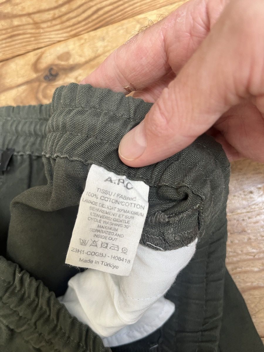 A.P.C. A.P.C vincent long trouser khaki green Size US 38 / EU 54 - 9 Thumbnail