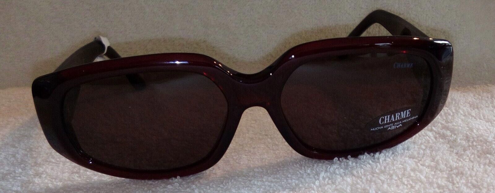 Designer New old stock CHARME 7222 Ruby Frame Retro Italy Size ONE SIZE - 3 Thumbnail
