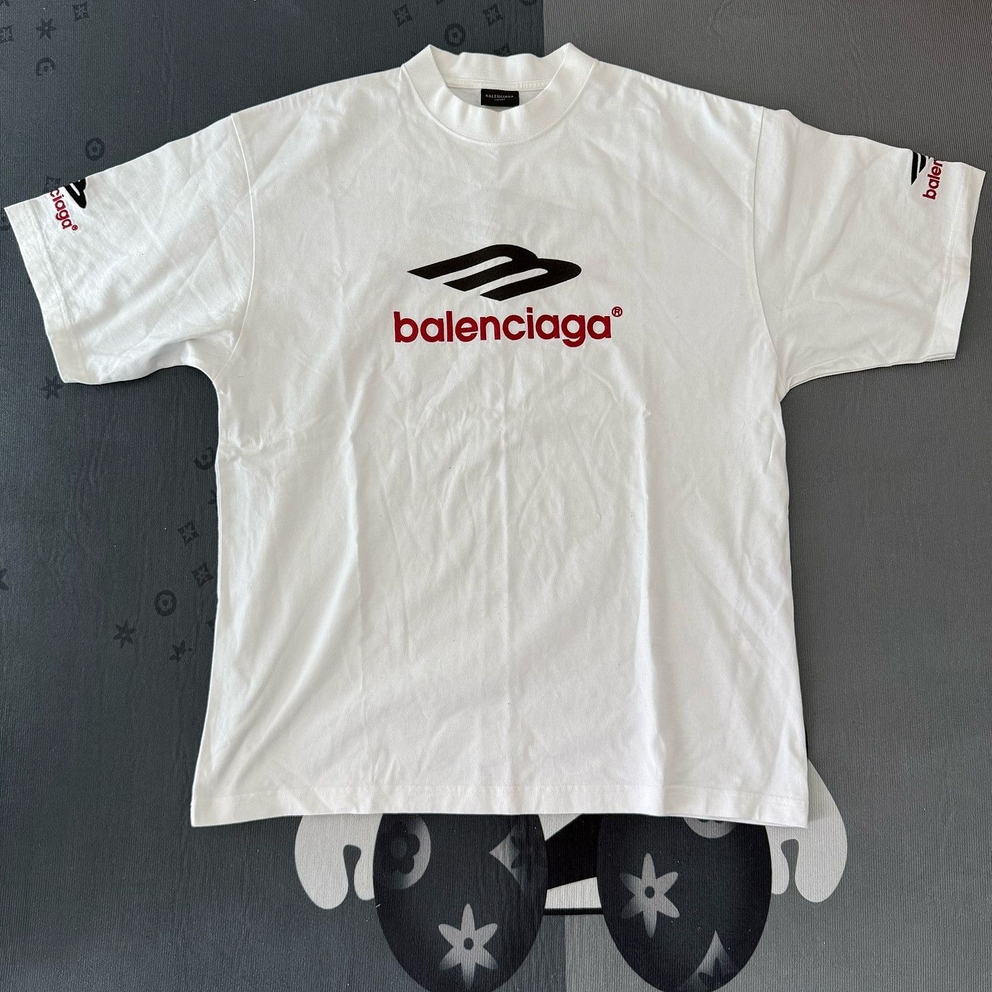 Balenciaga Balenciaga 3B Sports Icon T-Shirt Size L Size US L / EU 52-54 / 3 - 1 Thumbnail