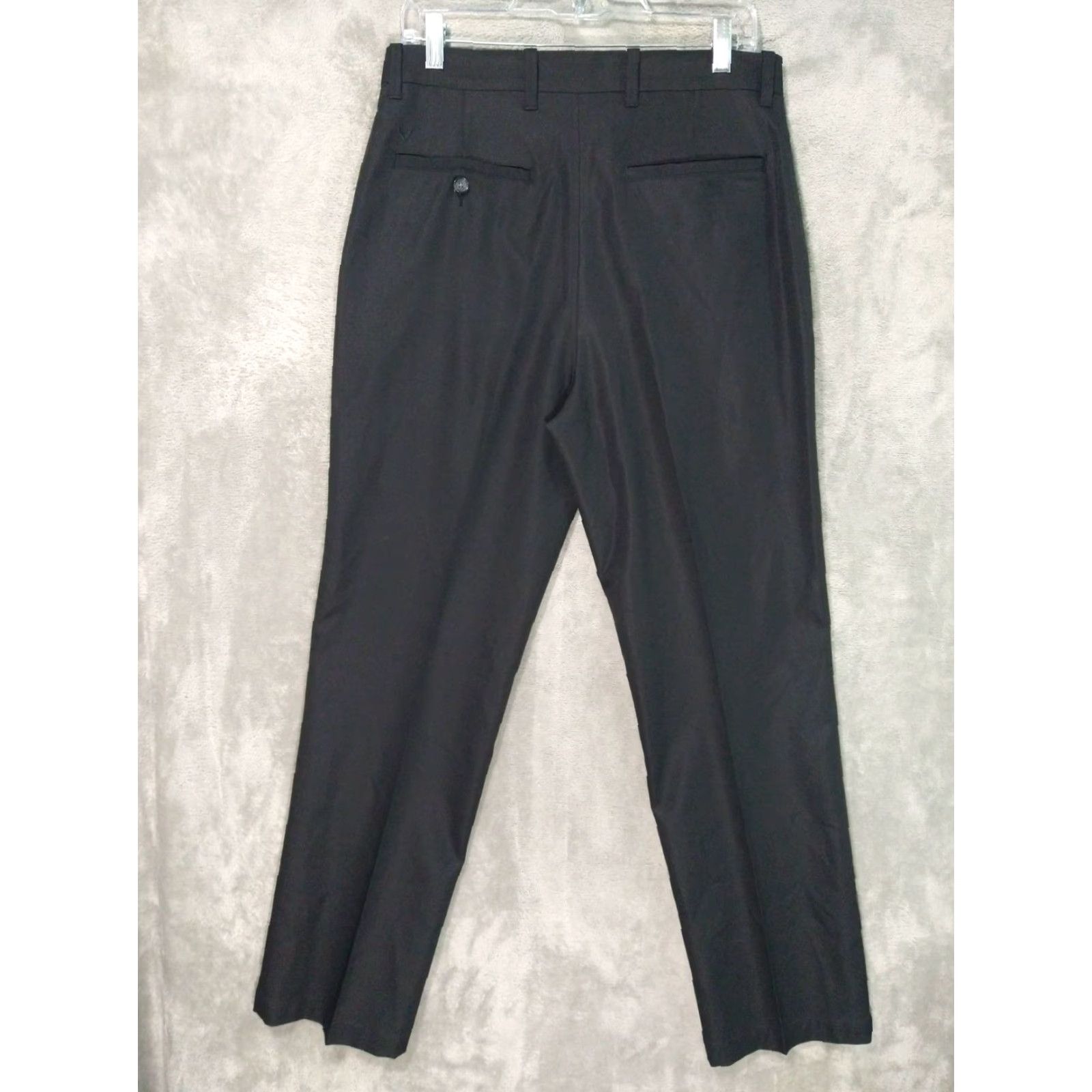 Callaway Callaway Pants 32x32 Black Chino Performance Stretch Straight Leg Mens Size US 32 / EU 48 - 2 Thumbnail
