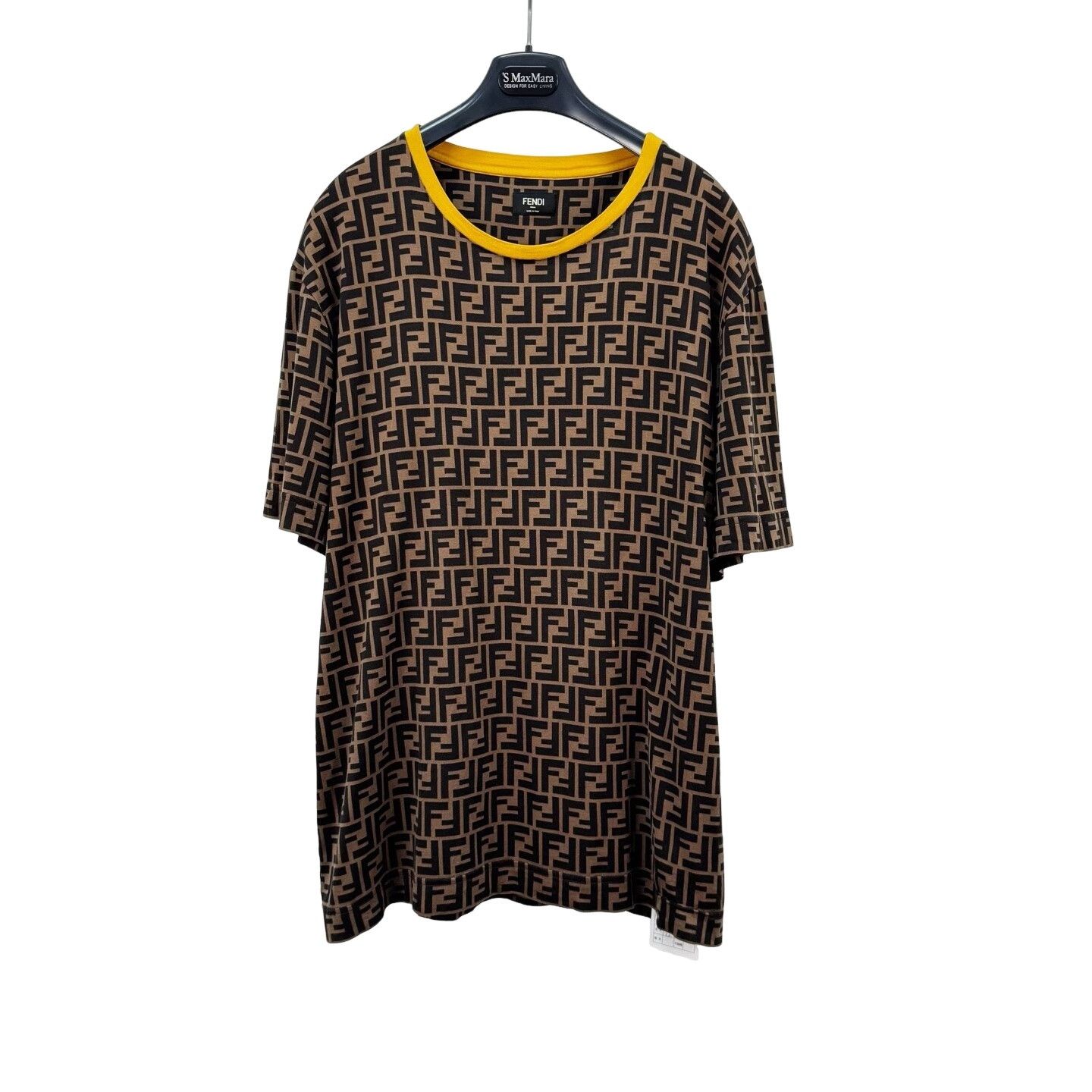 Fendi Fendi FF Monogram T-Shirt Size XL Size US XL / EU 56 / 4 - 1 Thumbnail