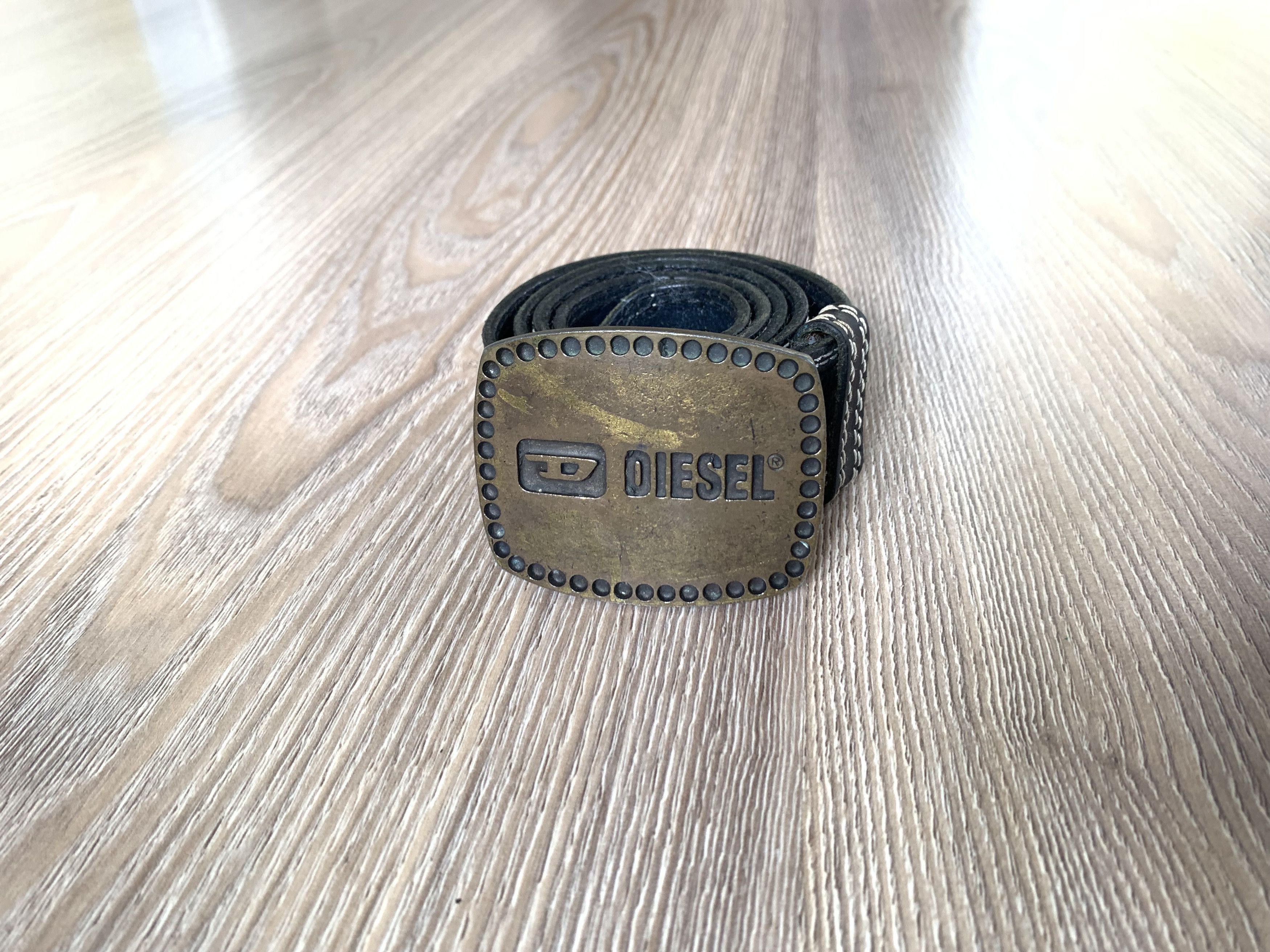 Diesel Diesel Vintage Leaher Belt Size ONE SIZE - 1 Thumbnail