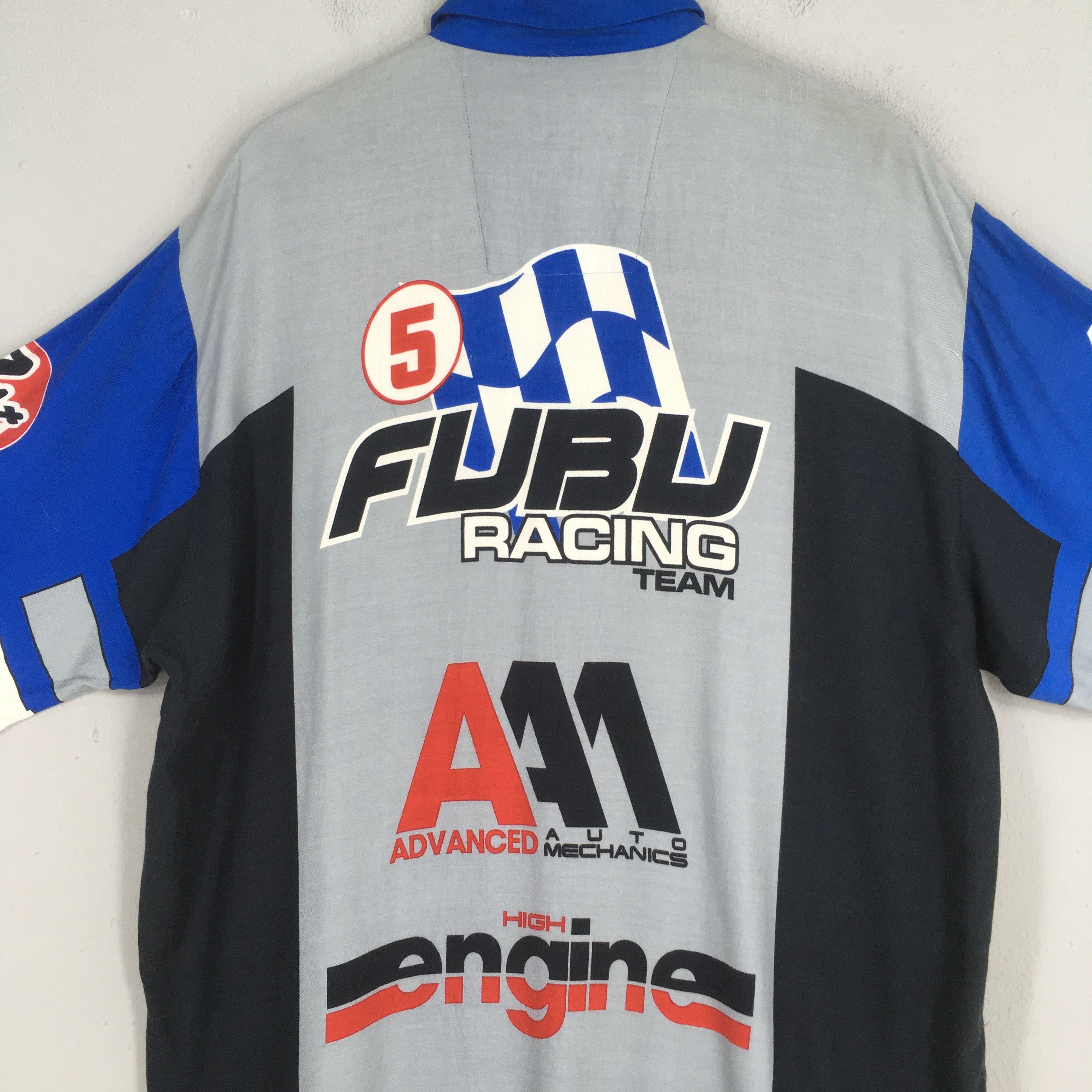 Fubu Vintage 90s FUBU Jeans Co. Limited Edition Racing XLarge Size US XL / EU 56 / 4 - 7 Thumbnail