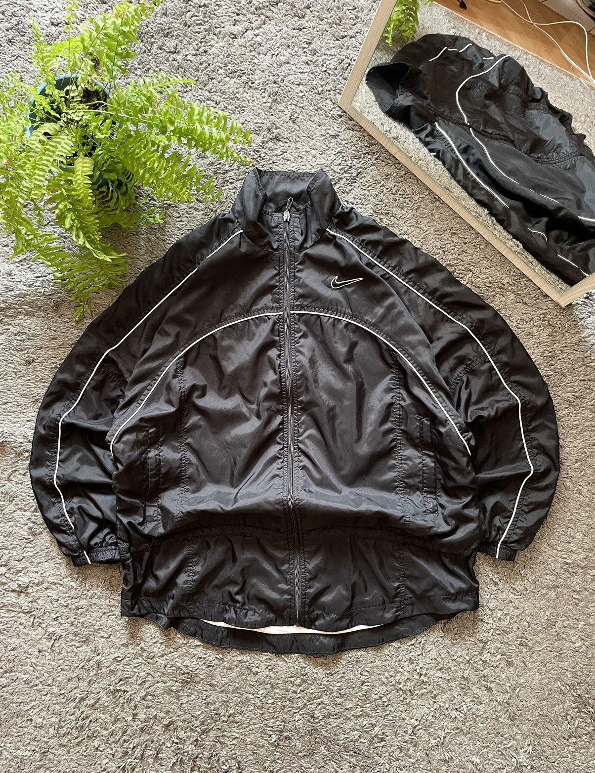 Nike × Vintage 90s Nike Vintage Light Jacket Streetwear Swoosh Logo Rare Size US L / EU 52-54 / 3 - 8 Thumbnail
