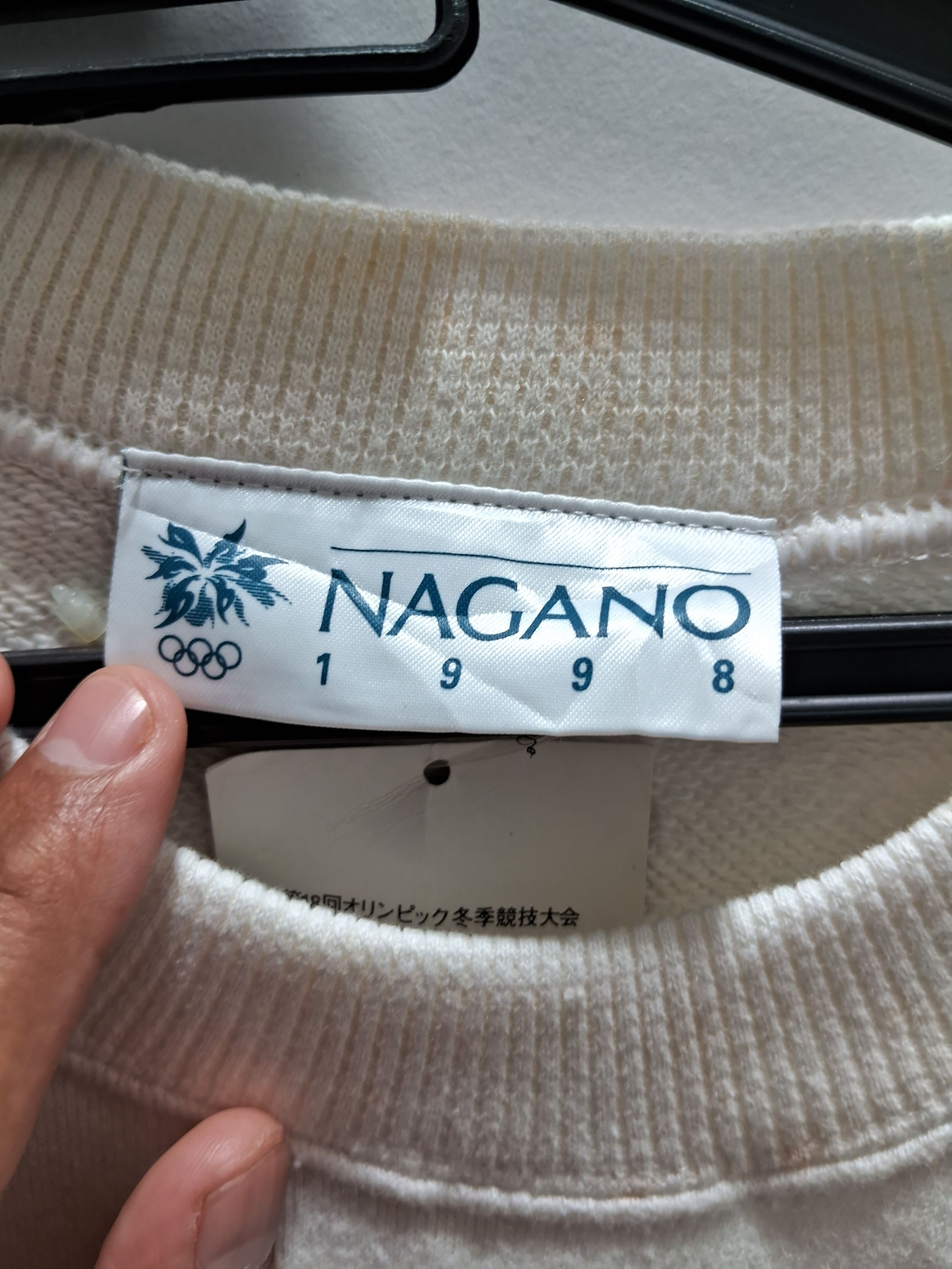 Vintage Olympic nagano sweatshirt Size US L / EU 52-54 / 3 - 9 Thumbnail