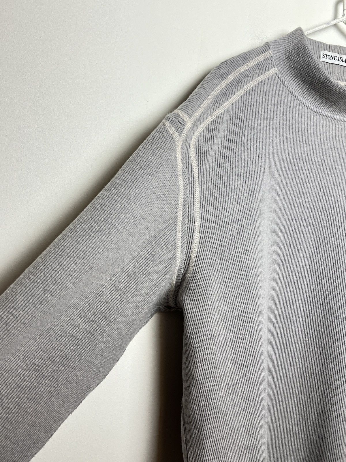 Stone Island stone island 1999 crewneck ribbed sweater archive Size US XL / EU 56 / 4 - 10 Thumbnail
