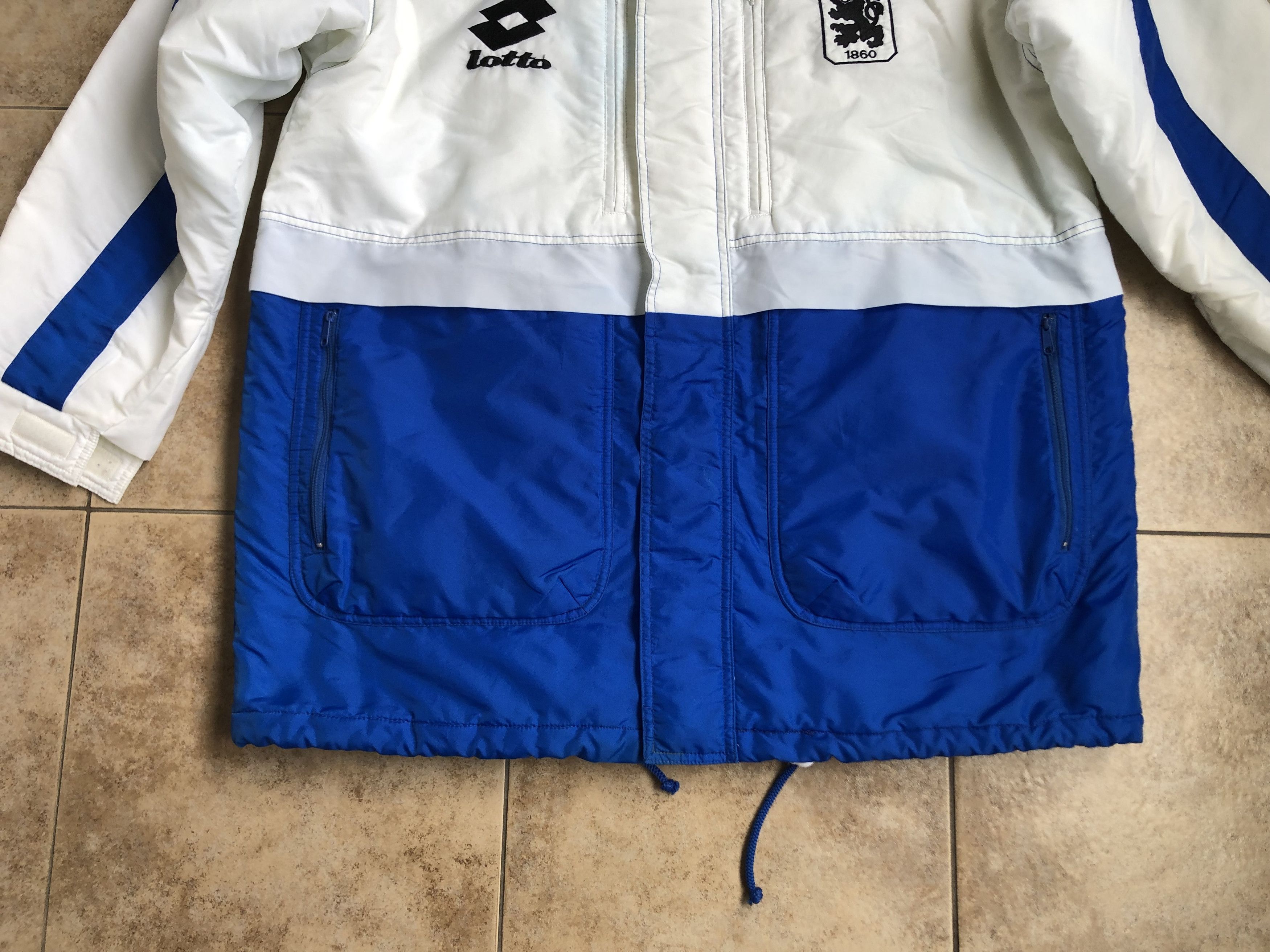 Vintage TSV 1860 München Munich Lotto Padded Jacket 90's Size US XL / EU 56 / 4 - 2 Thumbnail