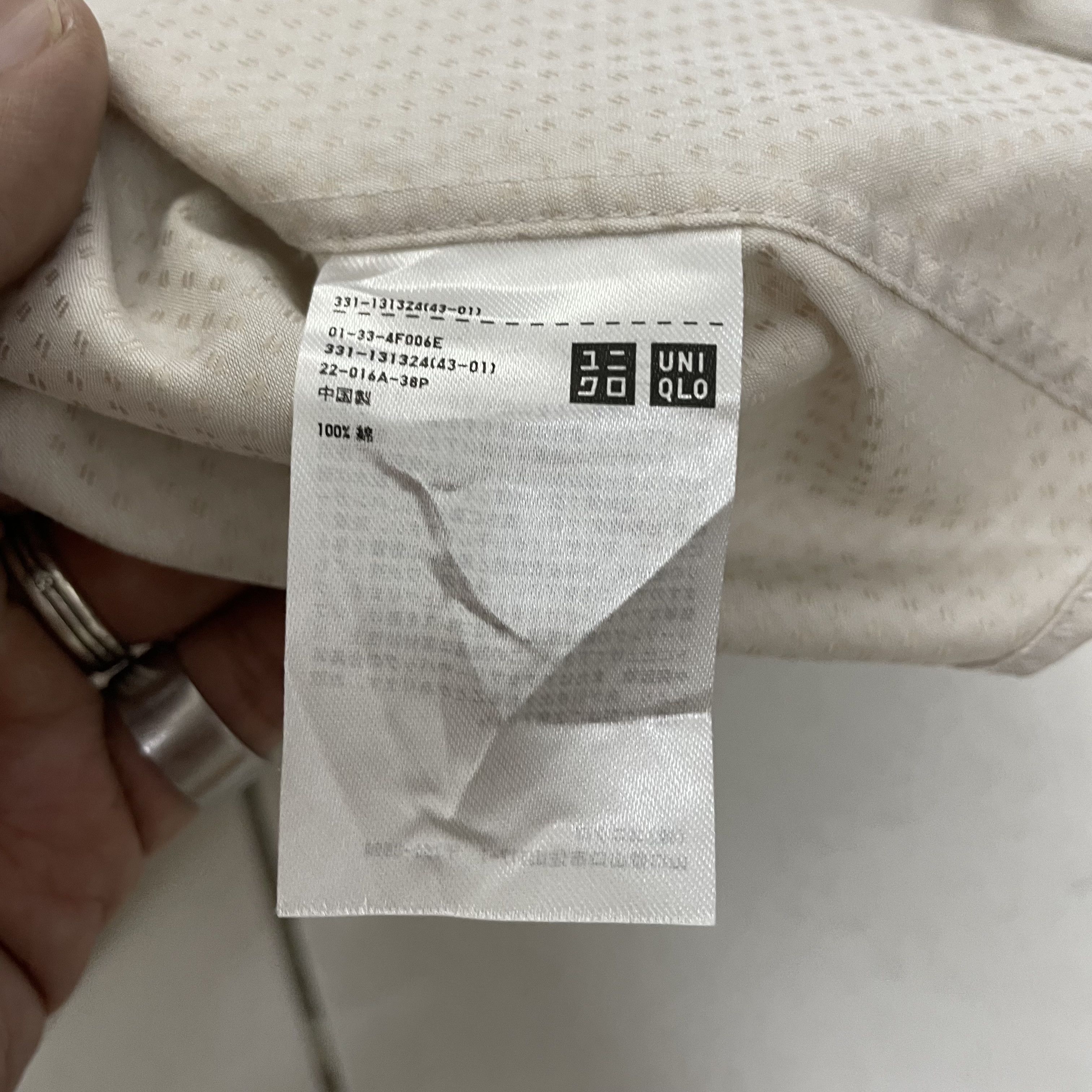 Japanese Brand × Uniqlo UNIQLO OXFORD COLLAR SHIRT Size US XL / EU 56 / 4 - 5 Thumbnail