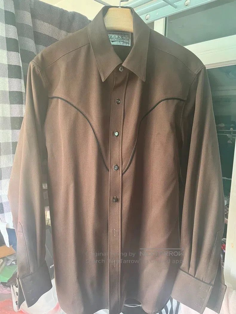 Wacko Maria WACKO MARIA Men's Wool Long Sleeve Shirt Size US M / EU 48-50 / 2 - 2 Thumbnail