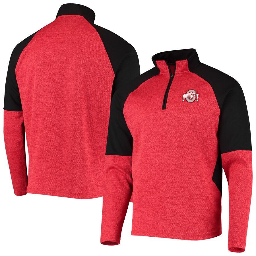 NCAA Ohio State Buckeyes NCAA Knit Crewneck Fleece Zip Up Jacket Size US XXL / EU 58 / 5 - 1 Thumbnail