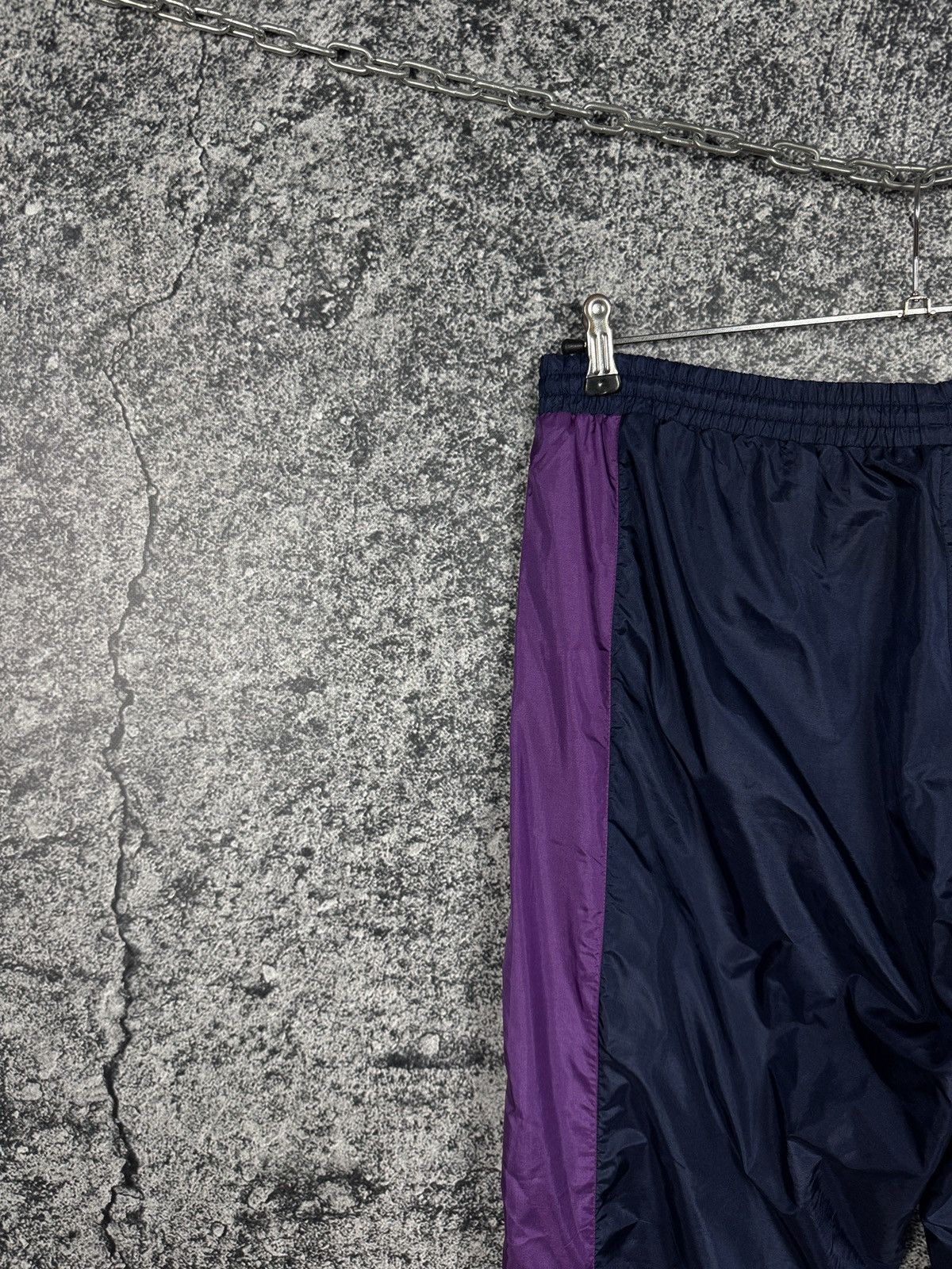 Adidas Adidas Nylon Track Pants Vintage 90s Style Zip Cuffs Size L Size US 34 / EU 50 - 14 Thumbnail