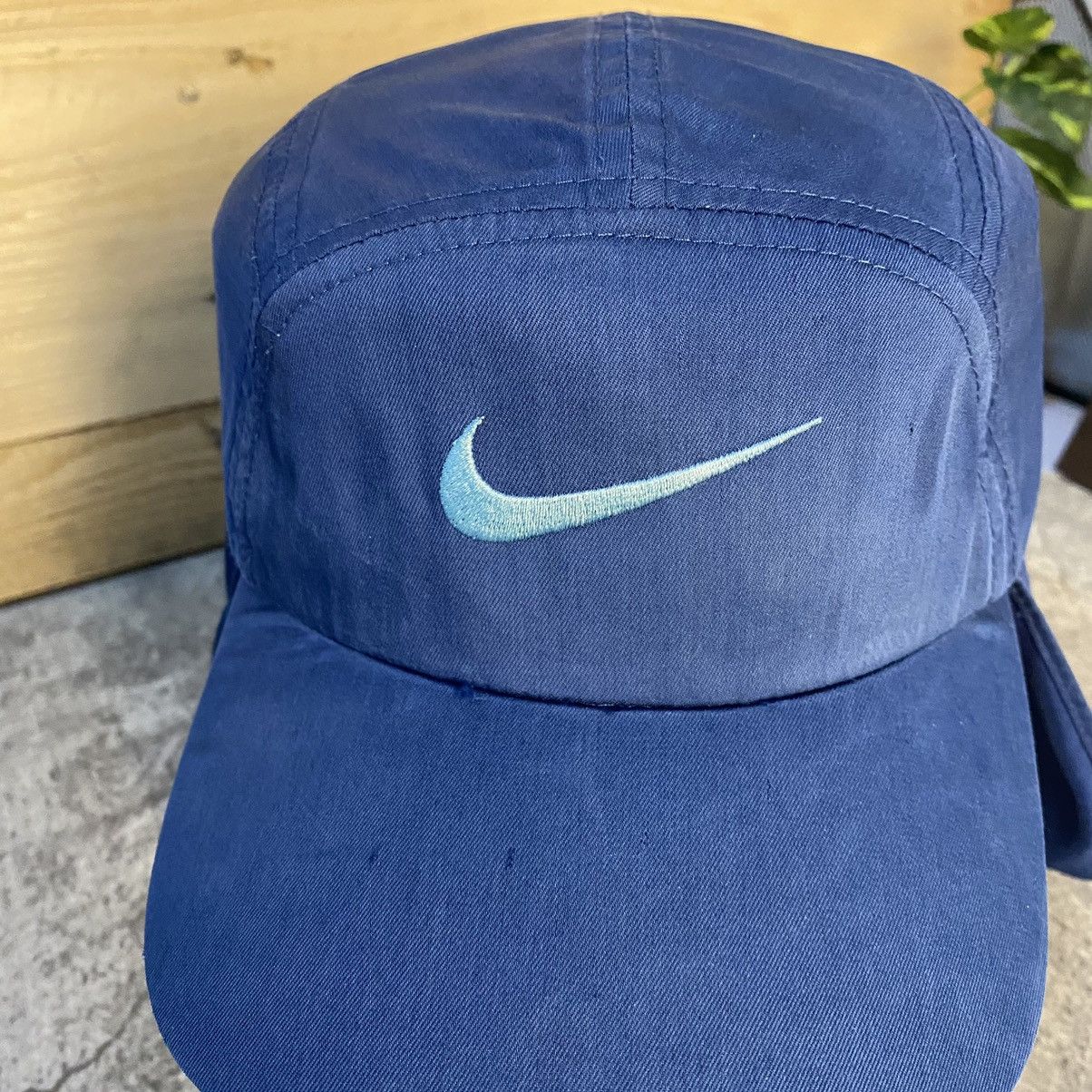 Nike × Vintage Vintage Nike Drifit Outdoor cap Sunshade Size ONE SIZE - 2 Thumbnail