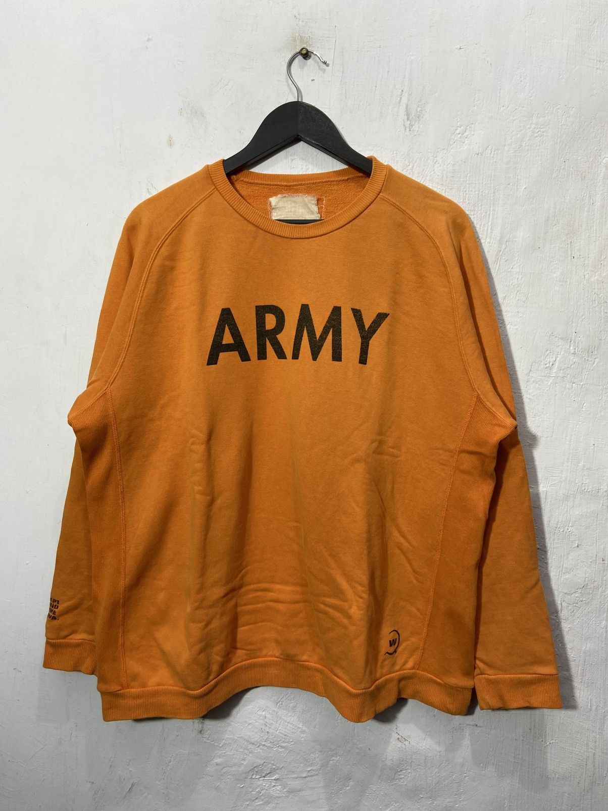 Wtaps Wtaps Big Logo Army Sweatshirt Size US XL / EU 56 / 4 - 9 Thumbnail