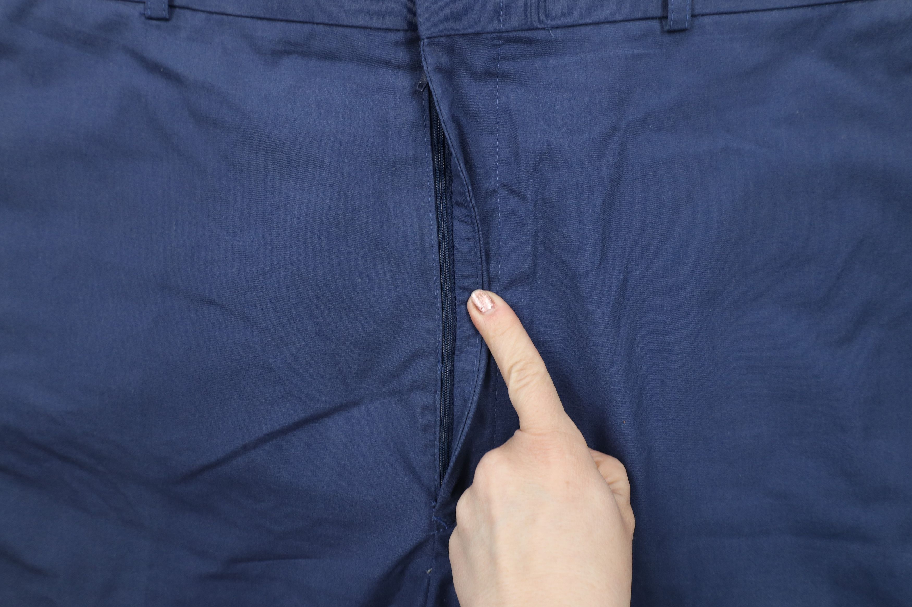 Vintage Vintage 80s 90s Streetwear Above Knee Golf Chino Shorts Blue Size US 43 - 5 Thumbnail