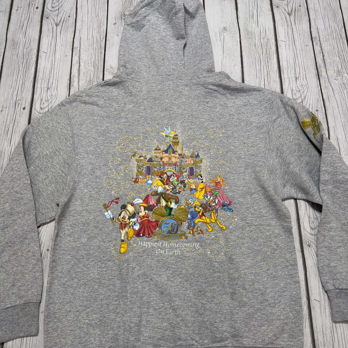 Disney × Vintage Vintage Disneyland 50th Anniversary hoodie Size US M / EU 48-50 / 2 - 3 Thumbnail