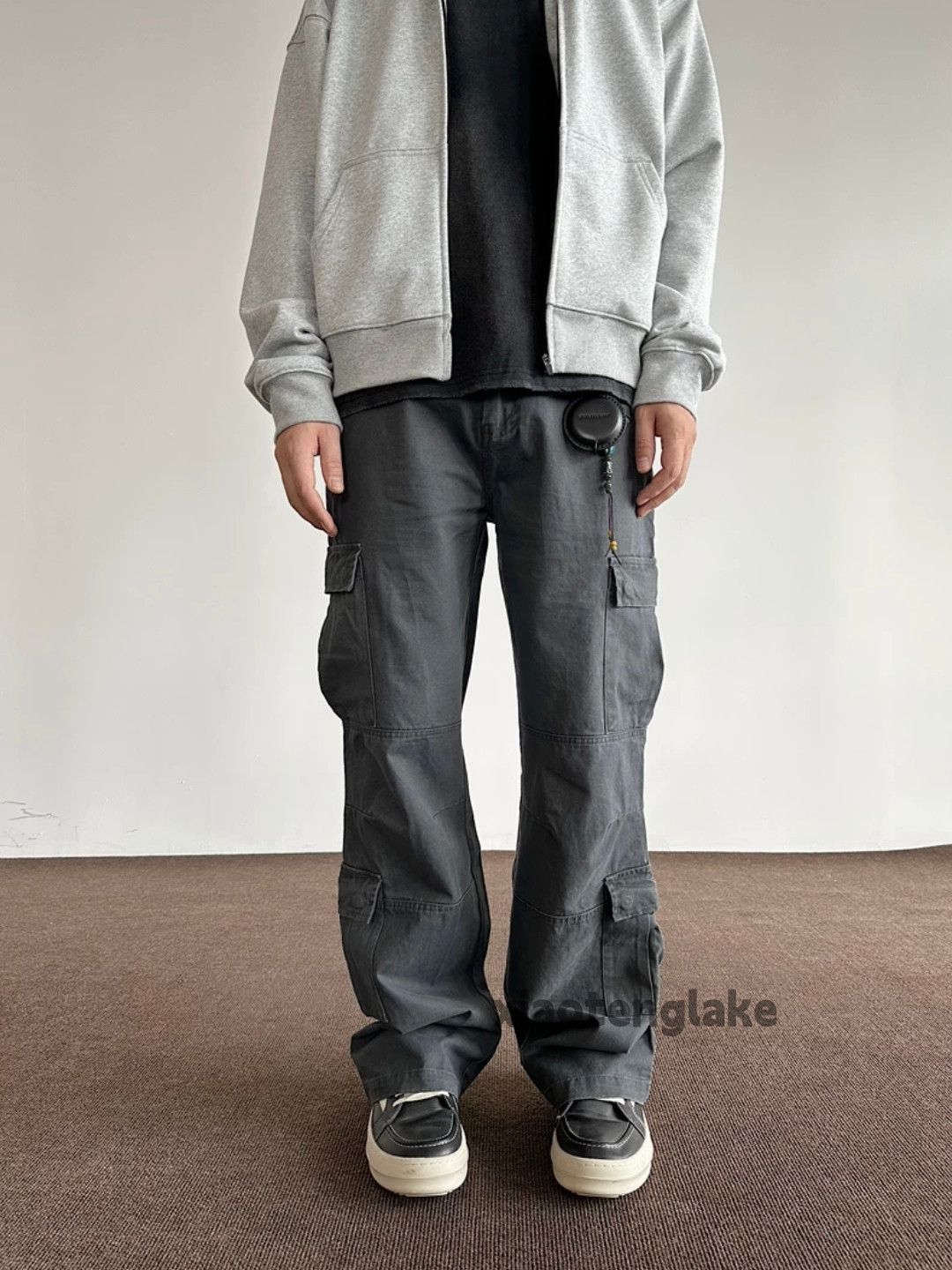 Designer × Japanese Brand × Vintage utility outdoor workwear military flared yuppie cargo pants Size US 30 / EU 46 - 5 Thumbnail