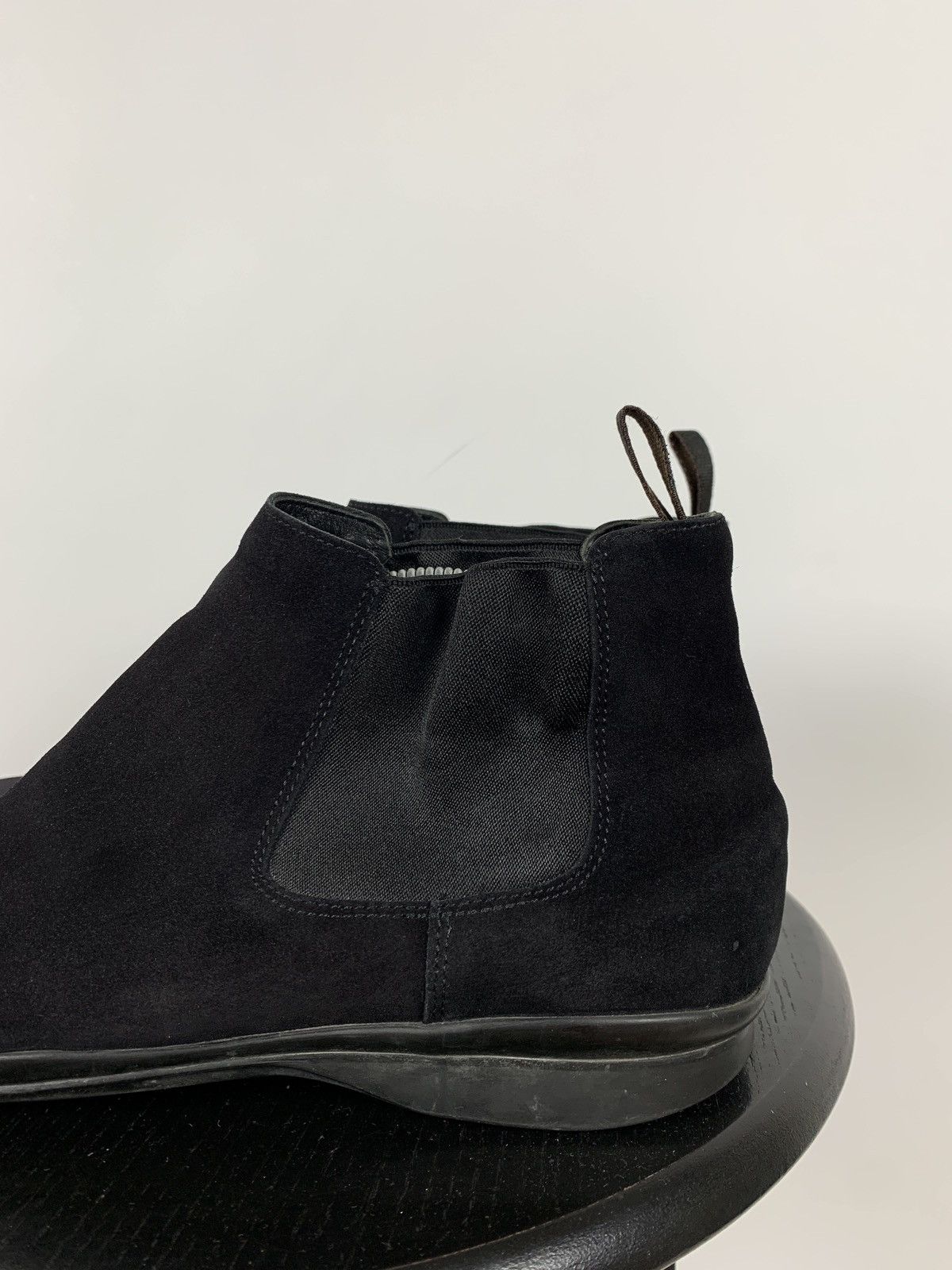 Prada Vintage Prada Black Leather Boots Size US 7 / EU 40 - 8 Thumbnail