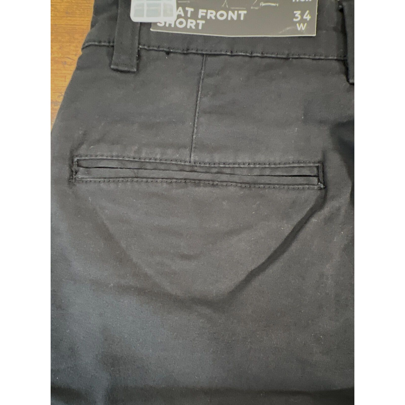 rue21 Rue21 Mens 34" Shorts Black Bottoms Chinos Bermuda Modern Size US 34 / EU 50 - 5 Thumbnail