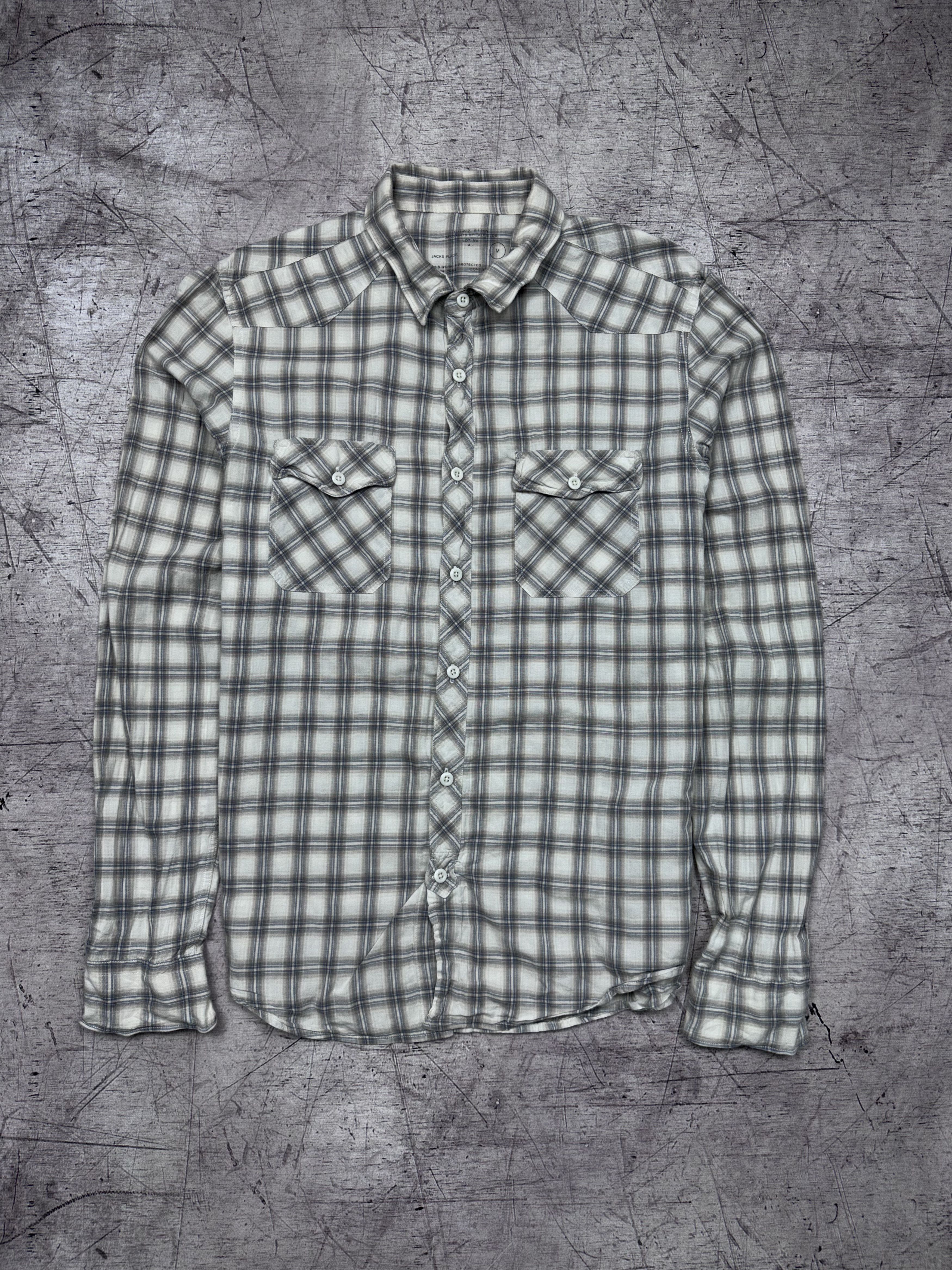 Allsaints Allsaints Vintage Mens Plaid Marksman Long Sleeve Shirt Size US M / EU 48-50 / 2 - 1 Thumbnail