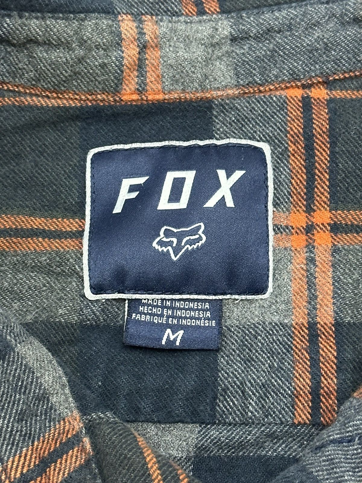 Fox Racing Fox Racing Drezzy Plaid Flannel LS Button Up Traildust 2.0 Size US M / EU 48-50 / 2 - 2 Thumbnail