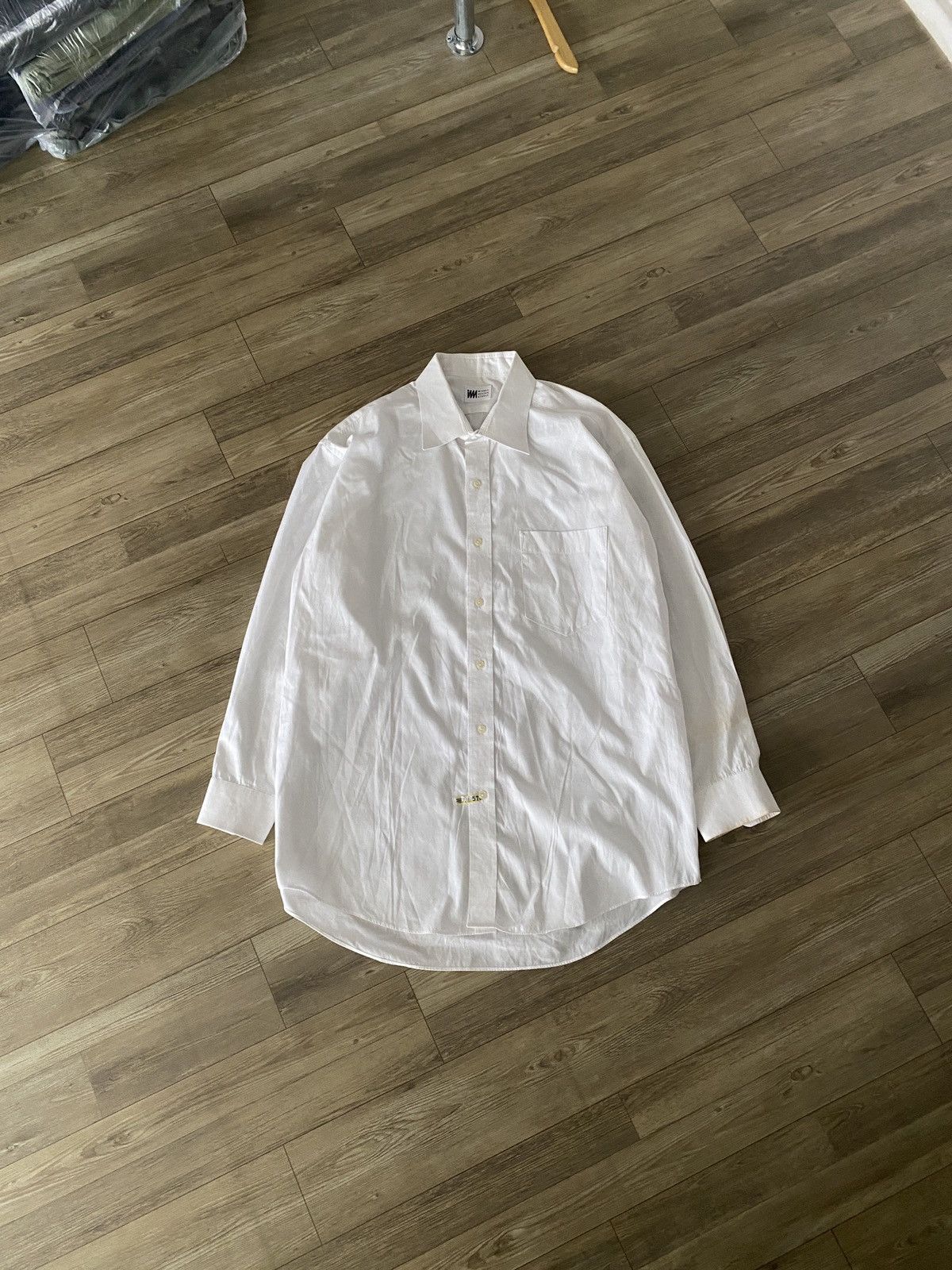 image of Issey Miyake Shirt Im Miyake Design Studio By Issey Miyake in White, Men's (Size XL)