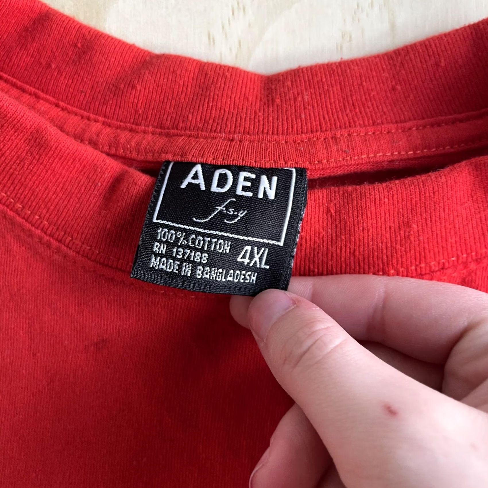 Vintage VINTAGE ADEN God Is Love Shirt Mens 4XL Red Heart Dove T-Shirt Crew Neck Short Sleeve Graphic Print Faith Love Mens Size US XXL / EU 58 / 5 - 3 Thumbnail