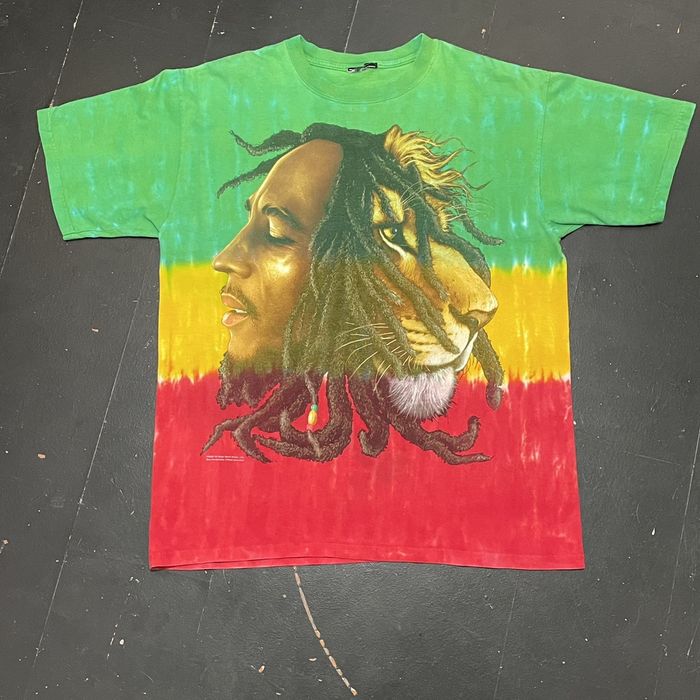 Vintage Bob Marley Lion Head Reggae Rasta 2007 Zion Rootswear Grailed 3627