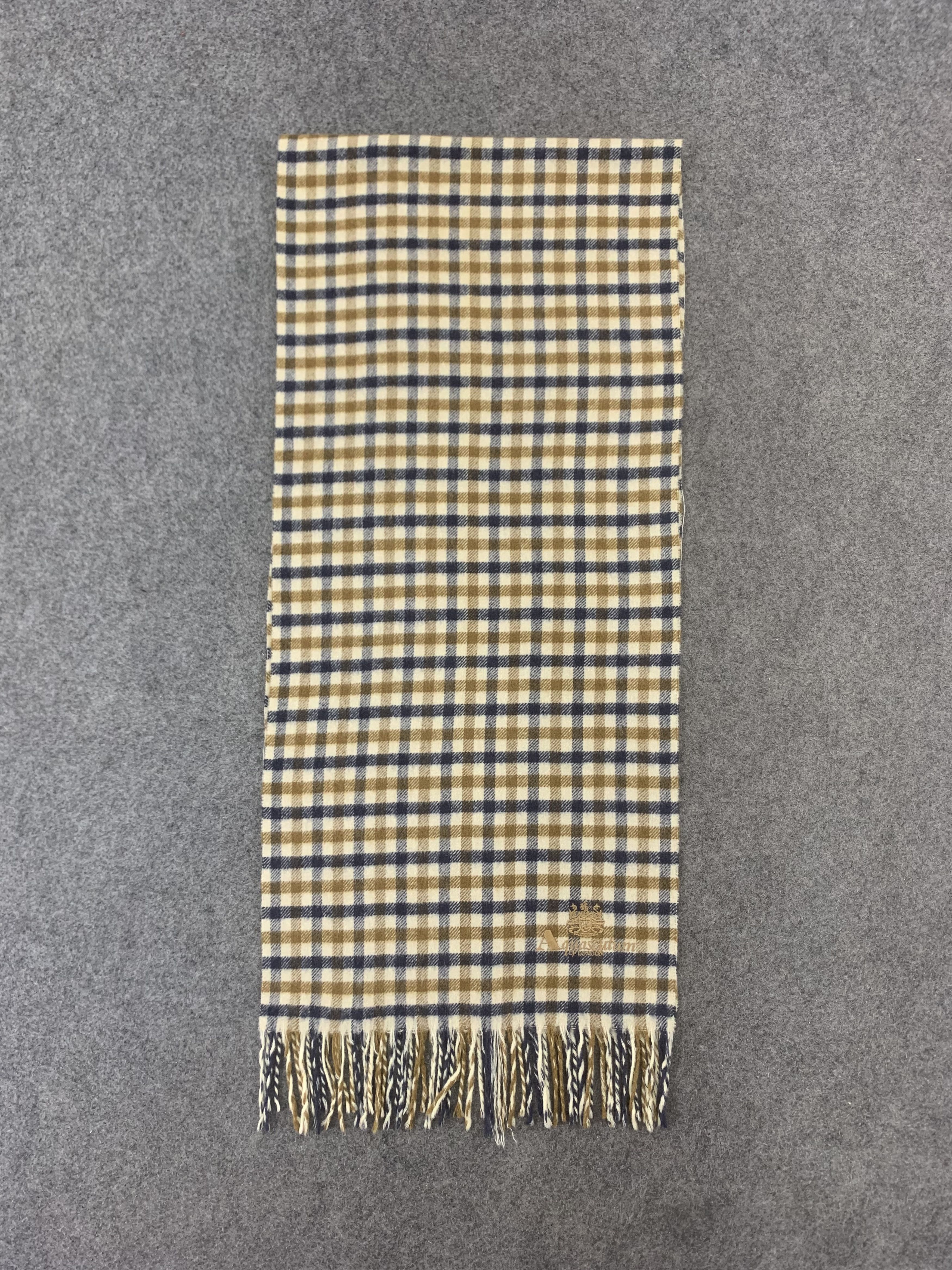 Aquascutum Aquascutum Scarf Wool Muffler Neck Wrap BL9133 Size ONE SIZE - 2 Thumbnail