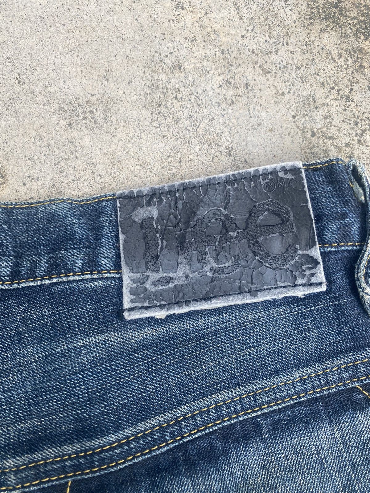 If Six Was Nine × Lee × Vintage Flare Jeans Lee Distressed Faded Bootcut Size US 31 - 23 Thumbnail