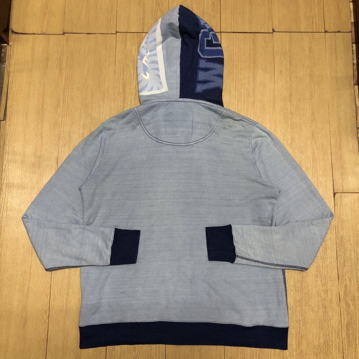 Bape RARE OG BAPE Indigo Shark Hoodie Size US M / EU 48-50 / 2 - 2 Thumbnail
