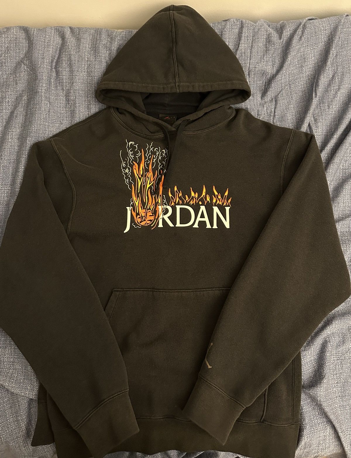 image of Jordan X Travis Scott X Cactusjack Hoodie in Brown, Men's (Size Large)