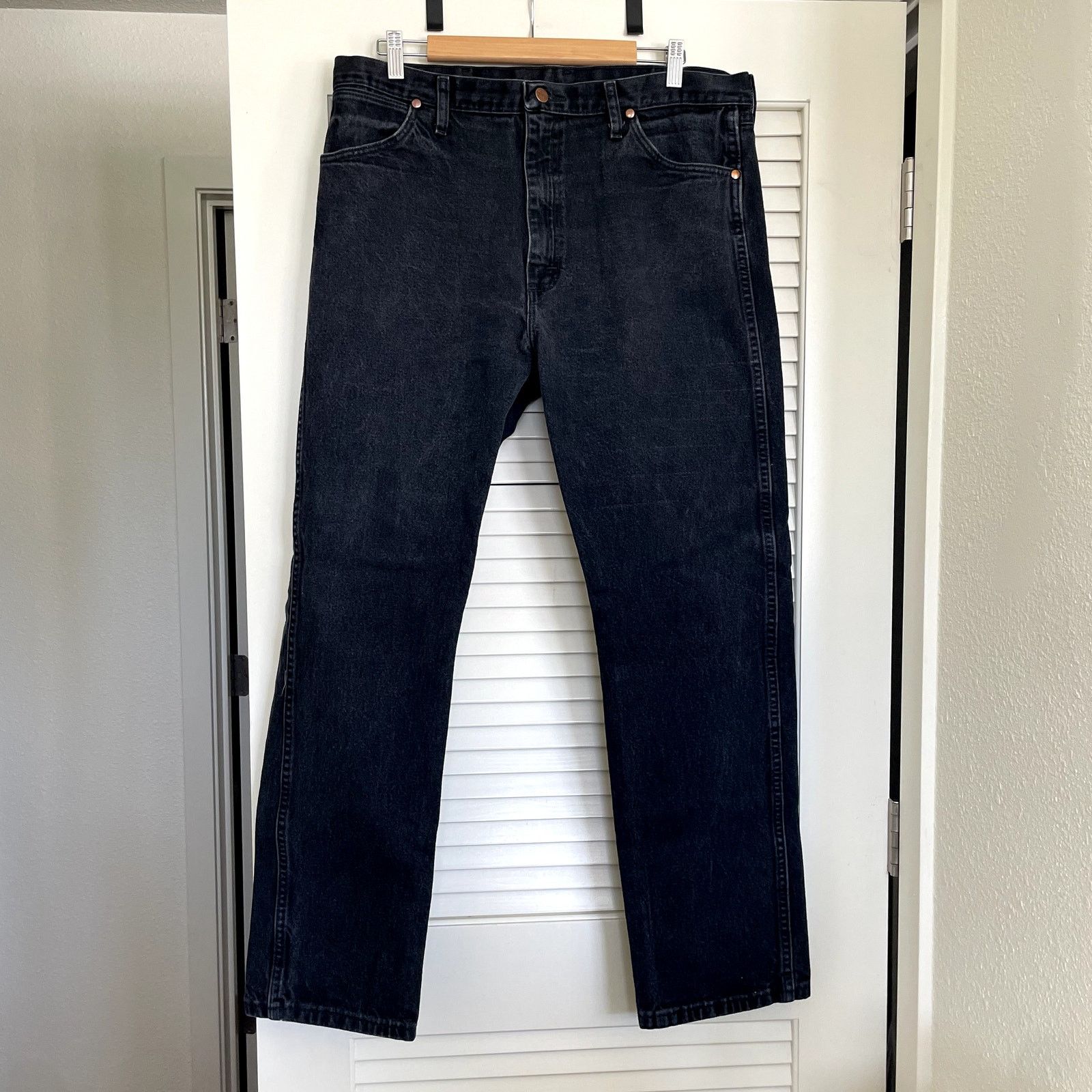 Wrangler Y2K Wrangler Wrancher Ghostly Granite Bootcut Jeans 30x32 Size 30" / US 8 / IT 44 - 2 Thumbnail