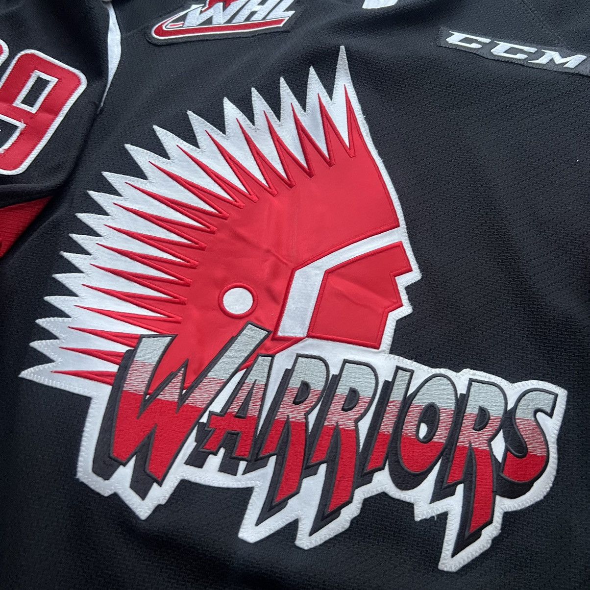 Vintage Vintage Moose Jaw warriors Hockey Jersey Game Worn Size US XL / EU 56 / 4 - 7 Thumbnail