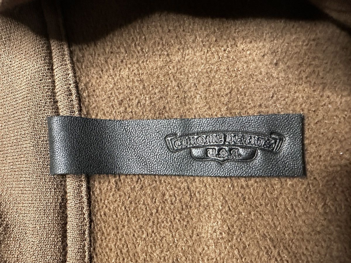 Chrome Hearts Chrome Hearts Slo Ride Brown Quarter Zip Size US L / EU 52-54 / 3 - 7 Thumbnail