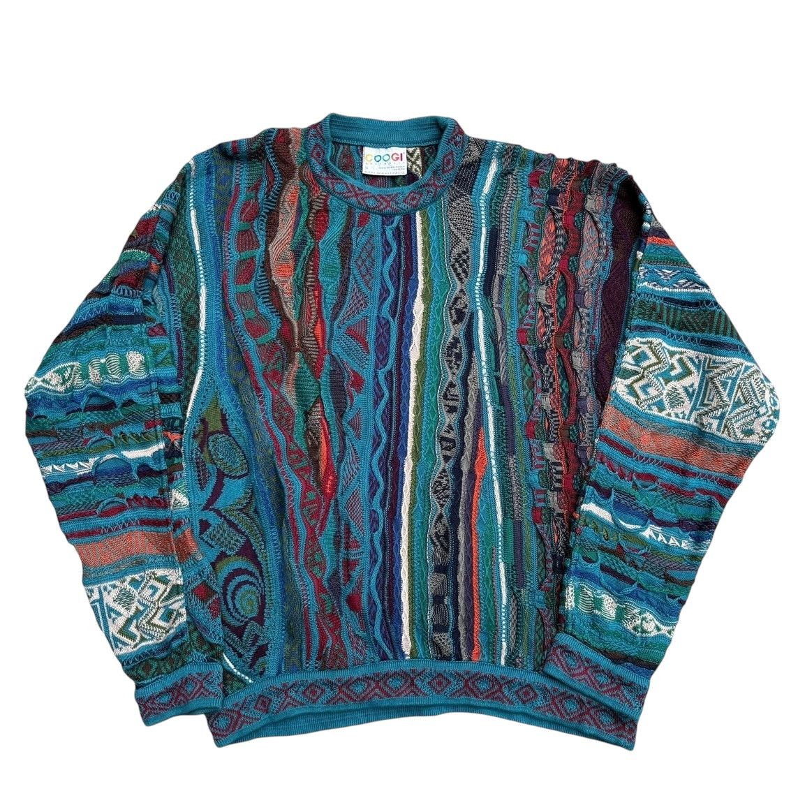 Coogi Vintage Coogi 3d Knit Sweater Size US S / EU 44-46 / 1 - 1 Thumbnail