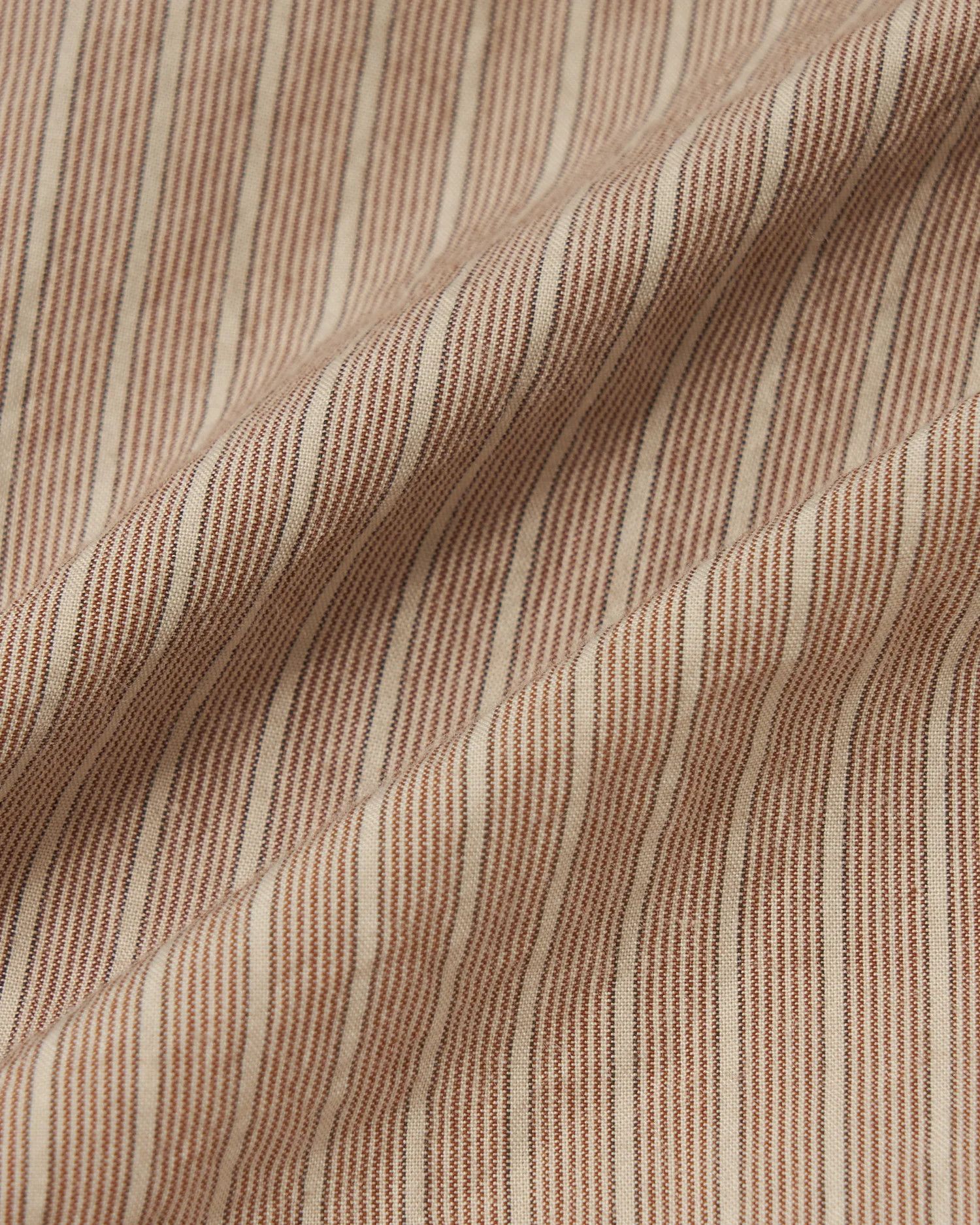 Taiga Takahashi Taiga Takahashi LOT.106 NARROW COLLAR SHIRT BEIGE STRIPE Size US S / EU 44-46 / 1 - 2 Thumbnail