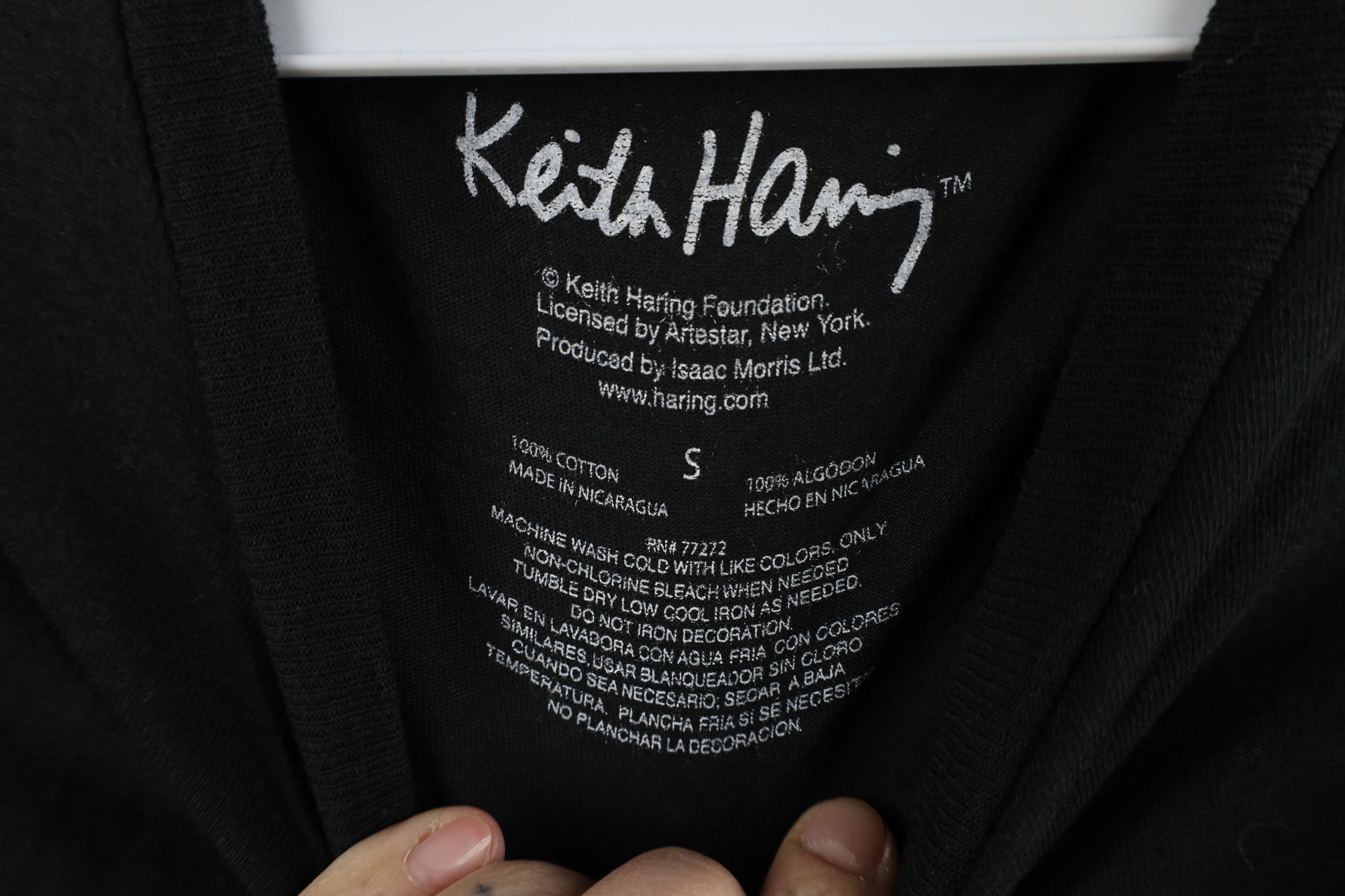 Vintage NOS Vintage Retro Y2K Keith Haring Short Sleeve T-Shirt Size US S / EU 44-46 / 1 - 7 Thumbnail