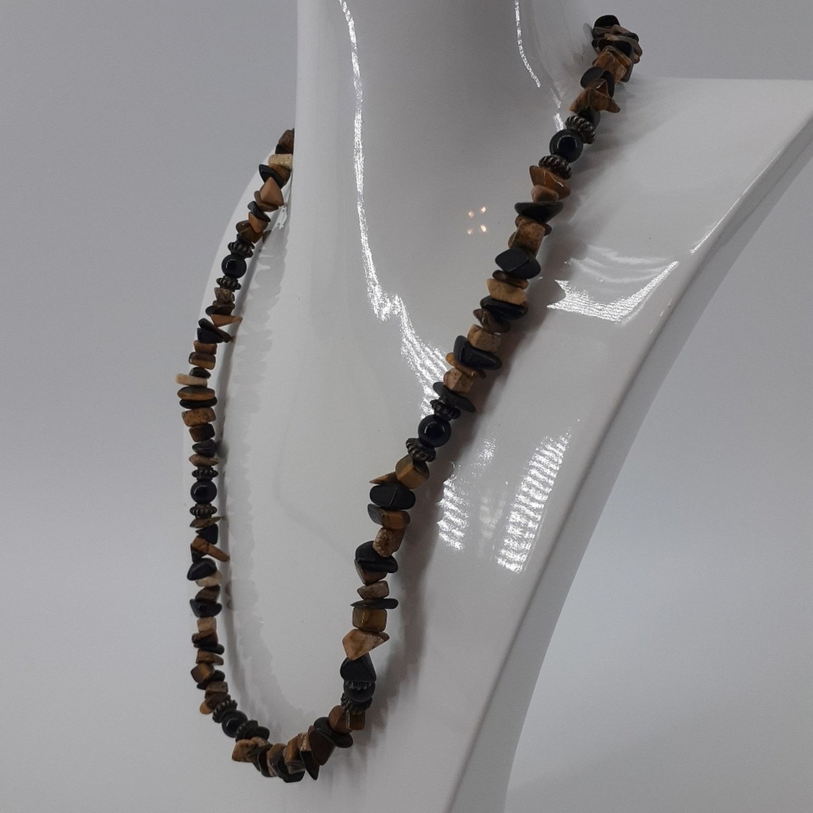 Other Women's brown stone necklace Women's brown stone necklace Size ONE SIZE - 6 Thumbnail