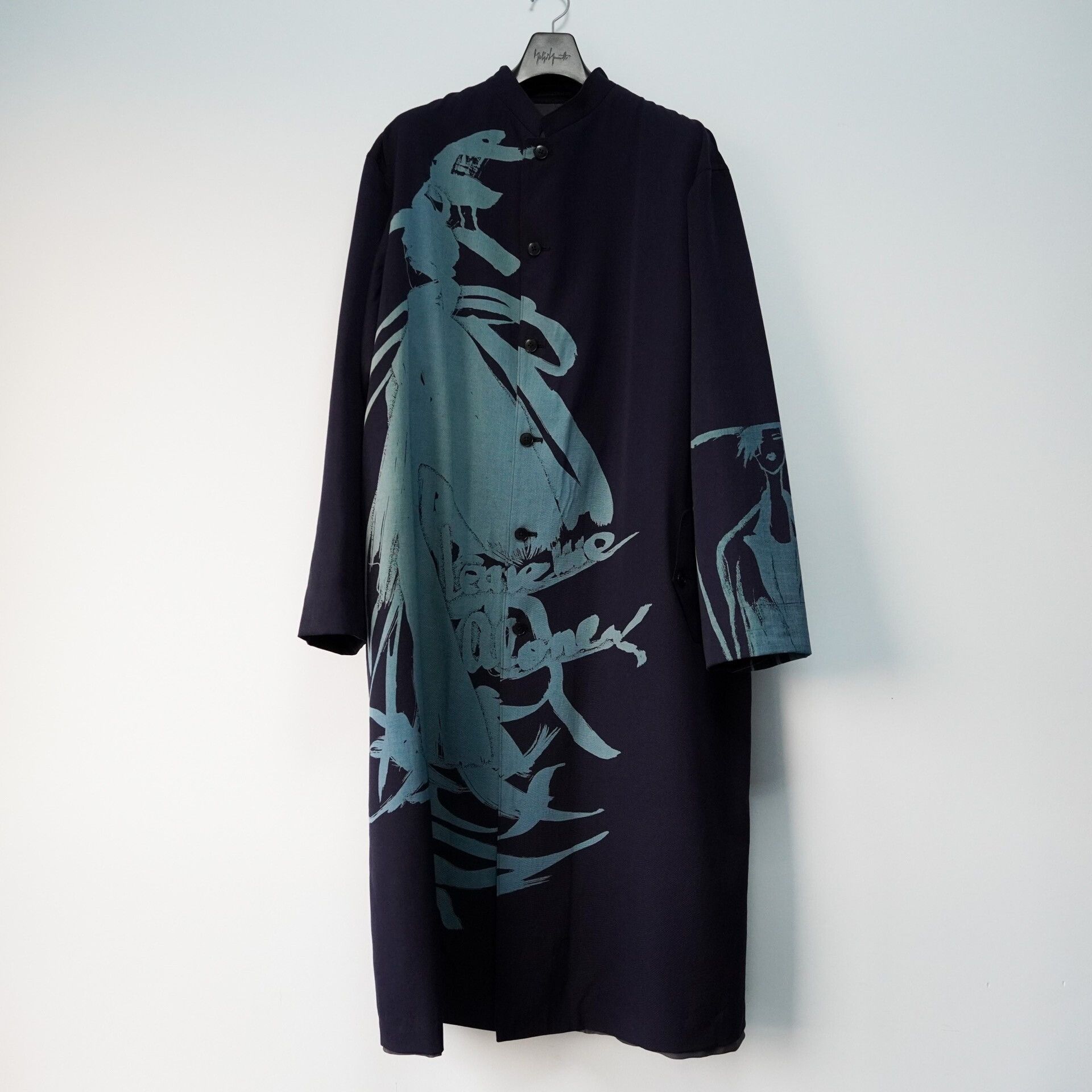 Yohji Yamamoto Yohji Yamamoto Silk Coat 2017 Collection Size L / US 10 / IT 46 - 1 Thumbnail